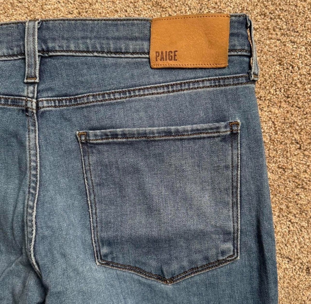 Paige EVERYDAY BLUE PAIGE JEANS Size US 32 / EU 48 - 2 Thumbnail