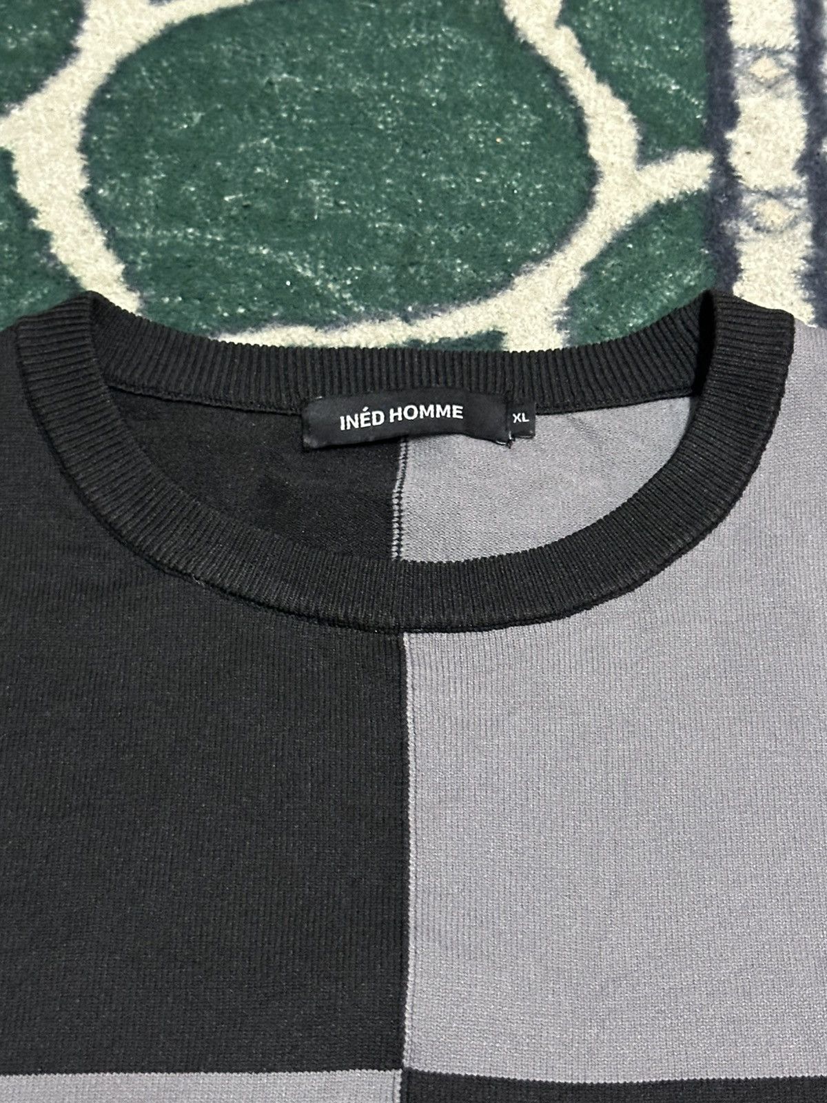 Yohji Yamamoto INÉD Homme Mens By Yohji Yamamoto Block Oversized Tee Size US L / EU 52-54 / 3 - 10 Thumbnail