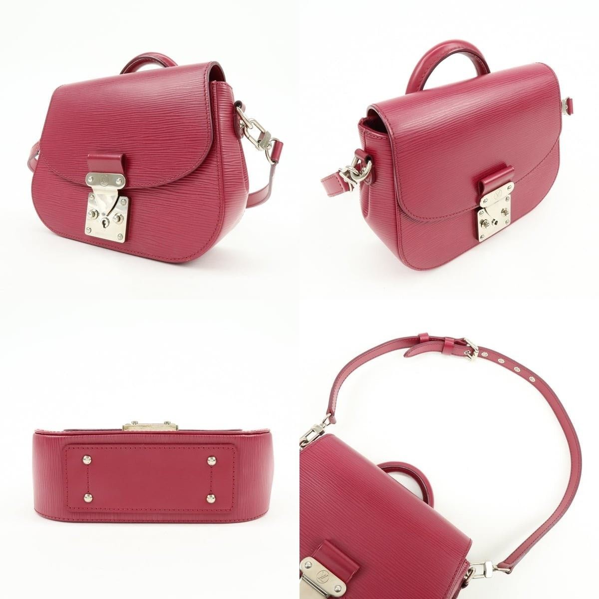 Louis Vuitton Louis Vuitton Epi Eden PM Shoulder Bag Leather Red Size ONE SIZE - 3 Thumbnail