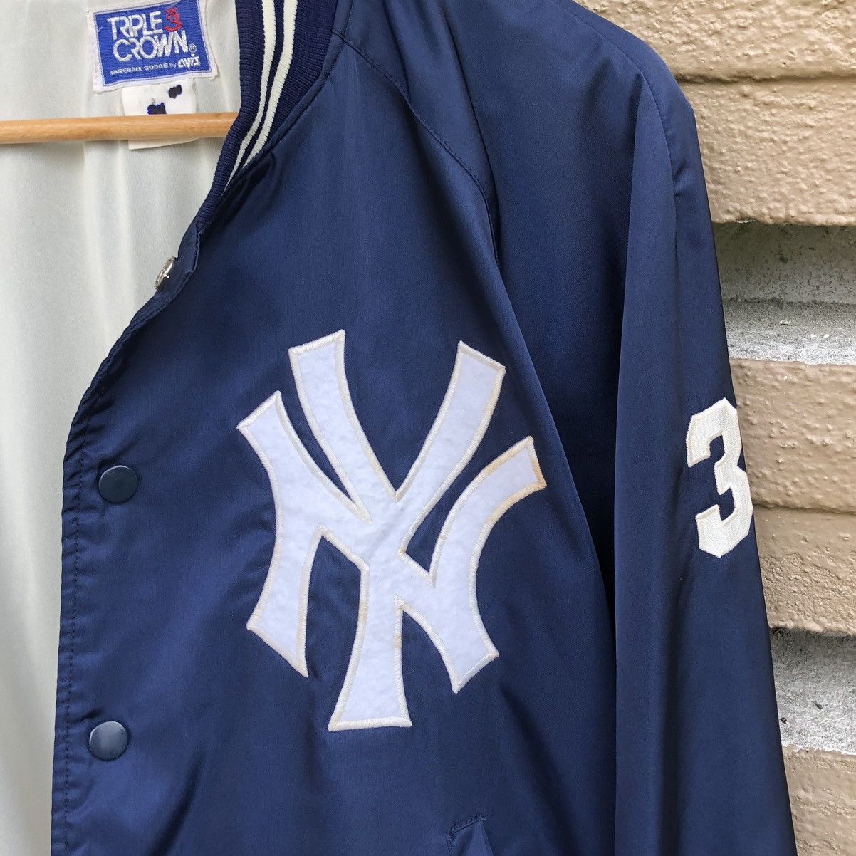New York Yankees Vintage New York Yankess NBA Satin Varsity Jacket Size US M / EU 48-50 / 2 - 4 Thumbnail