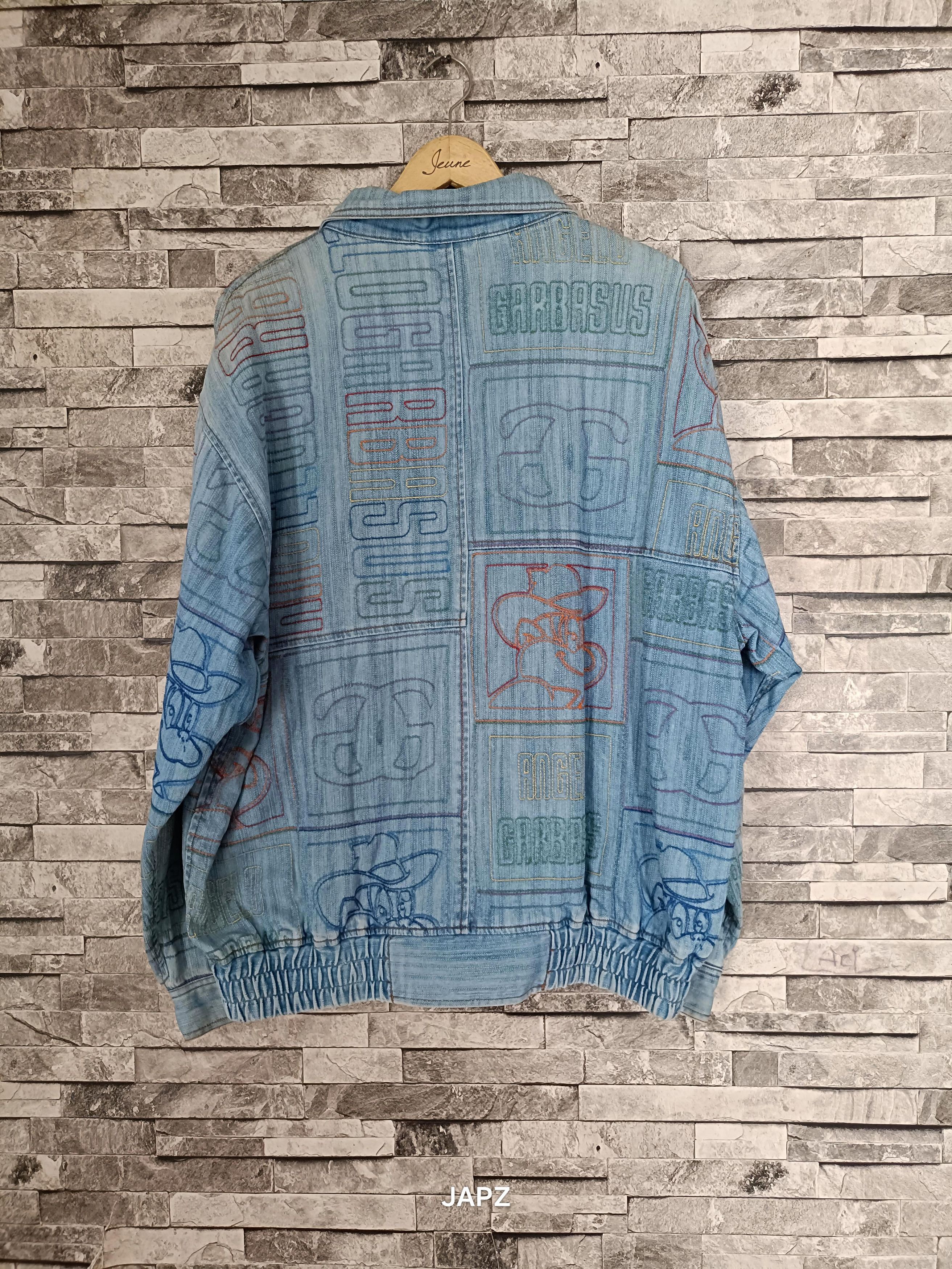 Vintage Vintage Angelo garbassus embroidery denim jacket y2k Size US XL / EU 56 / 4 - 2 Thumbnail