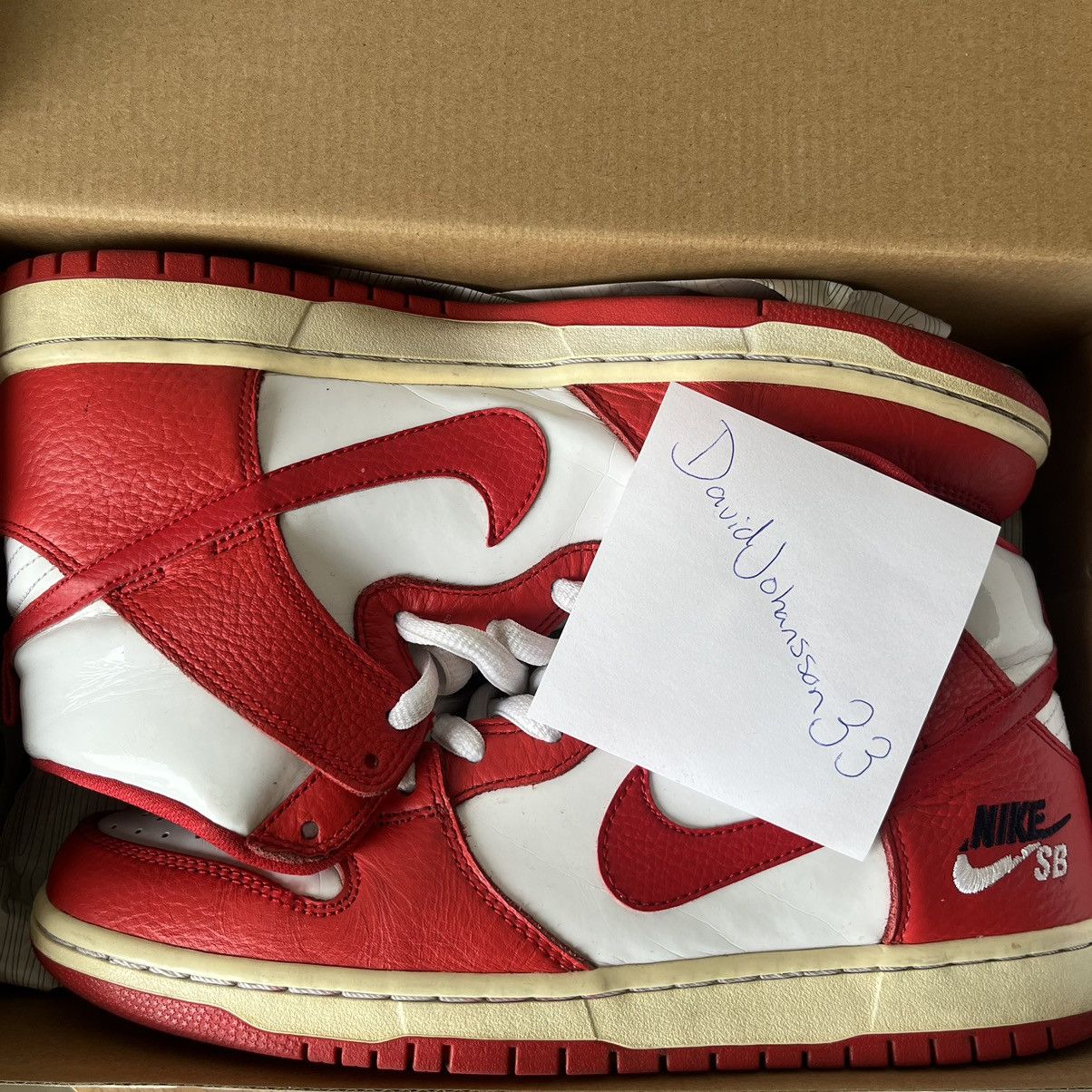 Nike Nike SB Dunk High "Future Court Red" Size US 10 / EU 43 - 15 Thumbnail