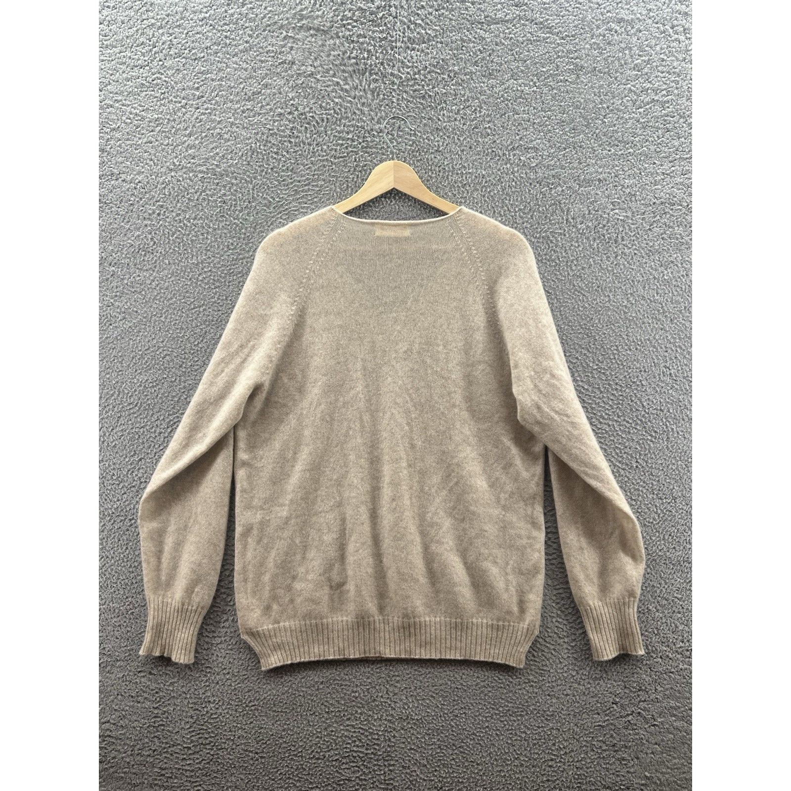 Other Ma'ry 'ya Made in Italy Beige Merino Cashmere Sweater Medium Size M / US 6-8 / IT 42-44 - 2 Thumbnail