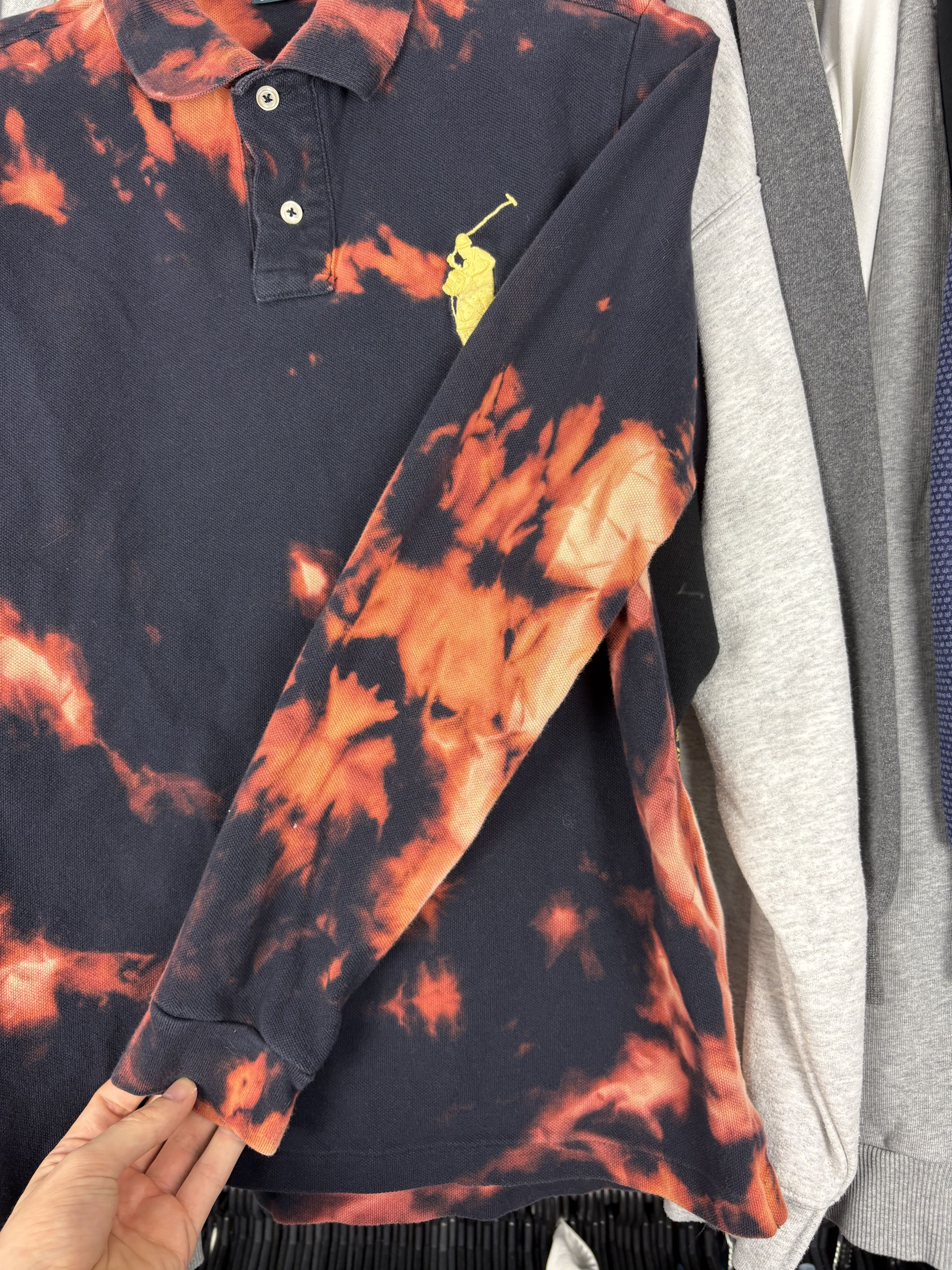 Polo Ralph Lauren × Ralph Lauren × Vintage Vintage Polo Ralph Lauren Big Pony 3 Hype Rugby Polo Shirt Size US S / EU 44-46 / 1 - 8 Thumbnail