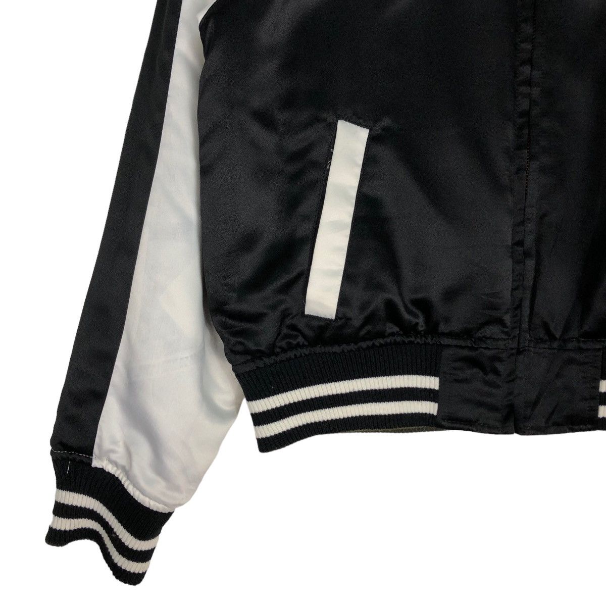 Japanese Brand 🔥Vtg Reversible Satin Bomber Jacket Sukajan Ingni Issey Size US S / EU 44-46 / 1 - 16 Thumbnail