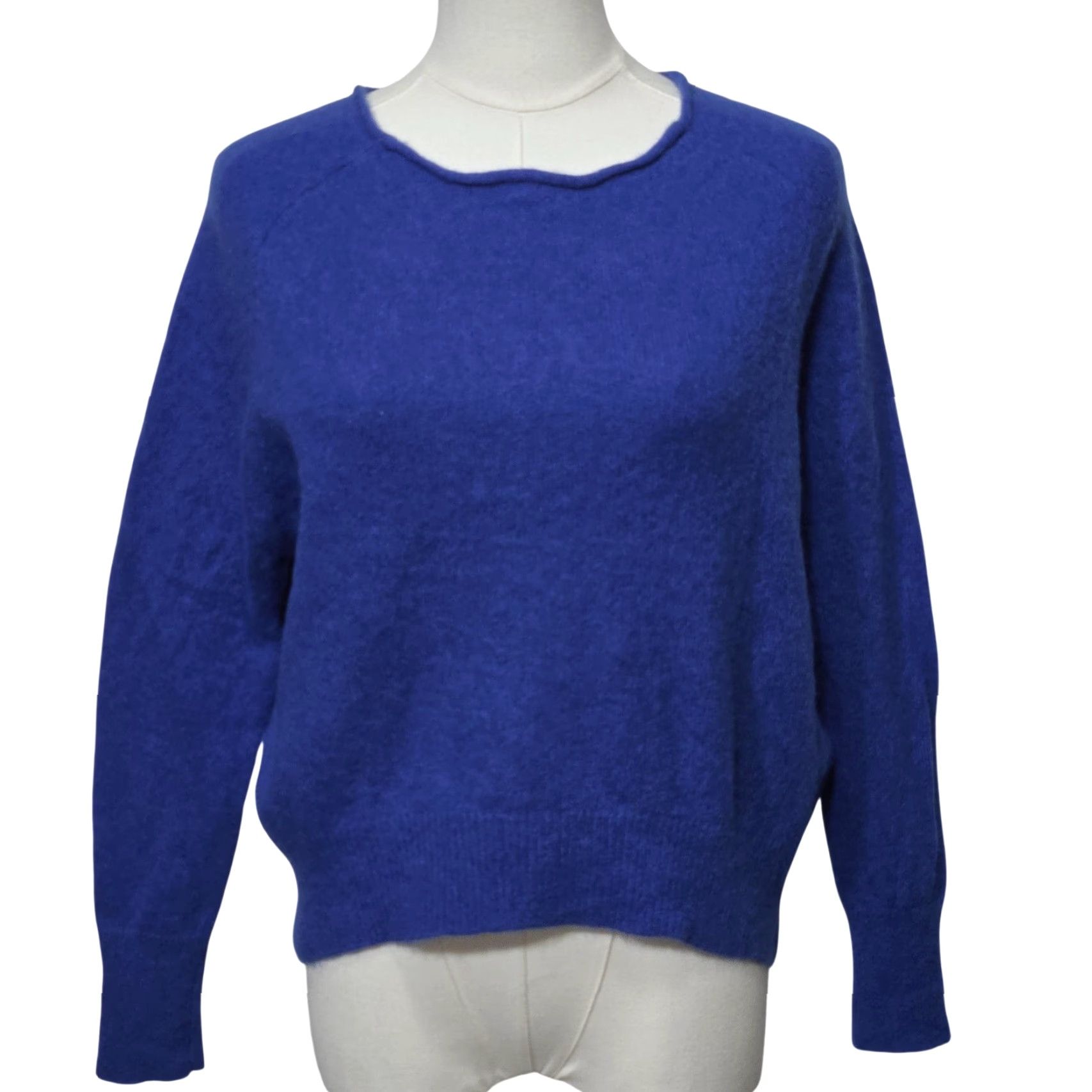 Quince Quince Sweater Womens Small Blue 100% Cashmere Crewneck Pullover Soft Knit Size S / US 4 / IT 40 - 2 Thumbnail
