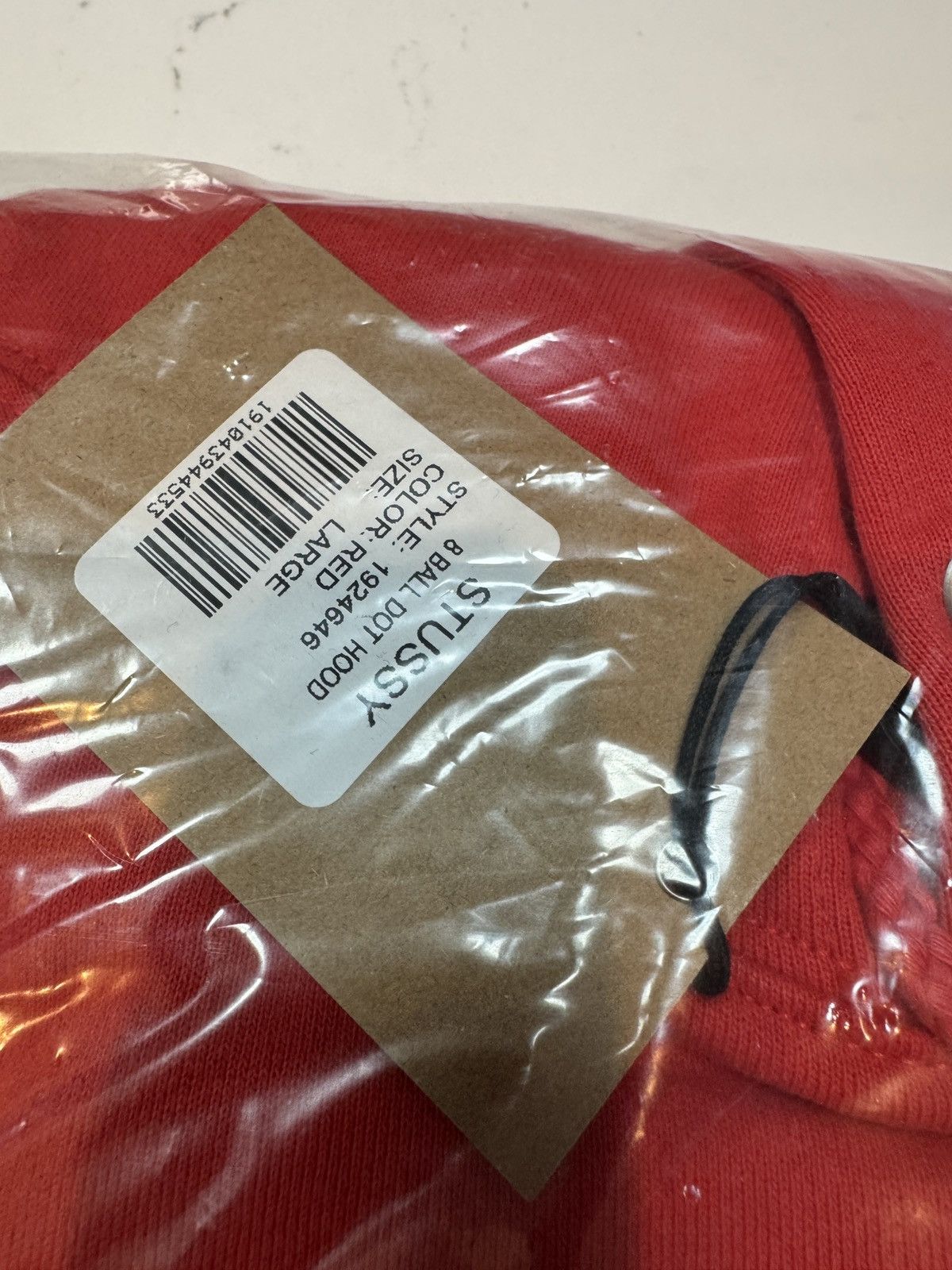 Stussy Stüssy 8 Ball Dot Hoodie Red Size Large Deadstock Size US L / EU 52-54 / 3 - 3 Thumbnail