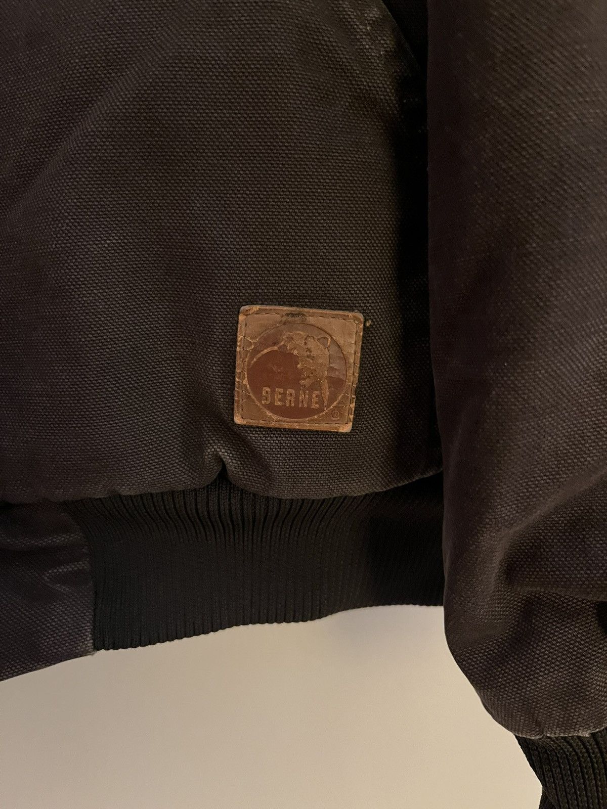 Vintage Black Berne Jacket Size US L / EU 52-54 / 3 - 2 Thumbnail