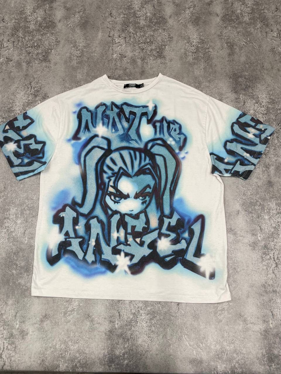 Jaded London Jaded London Women T-Shirt Graphic Print White Blue Size S Size US S / EU 44-46 / 1 - 1 Thumbnail