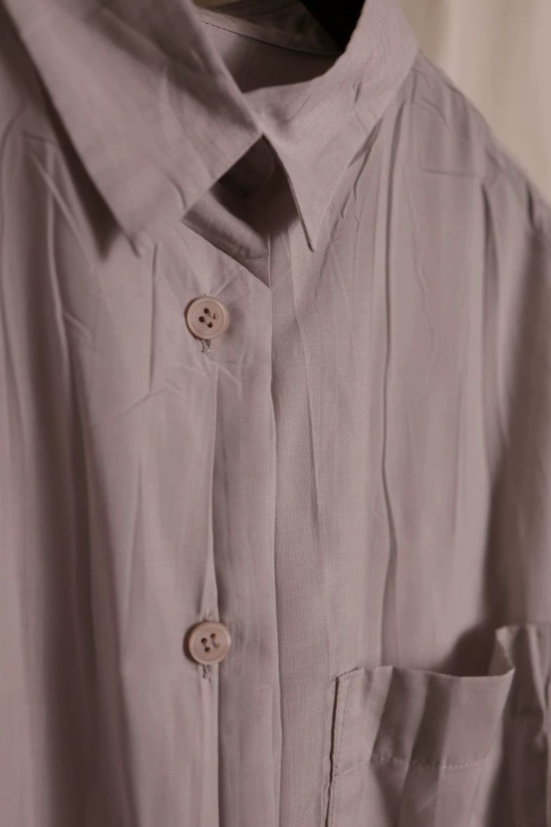 Issey Miyake issey miyake Grey pleated shirt Size US M / EU 48-50 / 2 - 4 Thumbnail