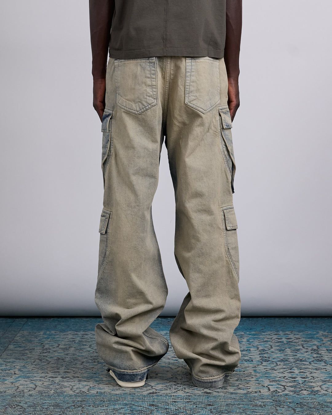 Rick Owens Drkshdw Rick Owens DRKSHDW Double Cargo Denim Size US 28 / EU 44 - 3 Thumbnail