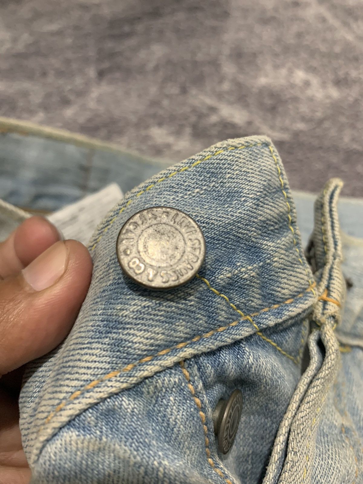 Levi's Denim pants Levi’s 501 ripped vintage Size US 32 / EU 48 - 4 Thumbnail