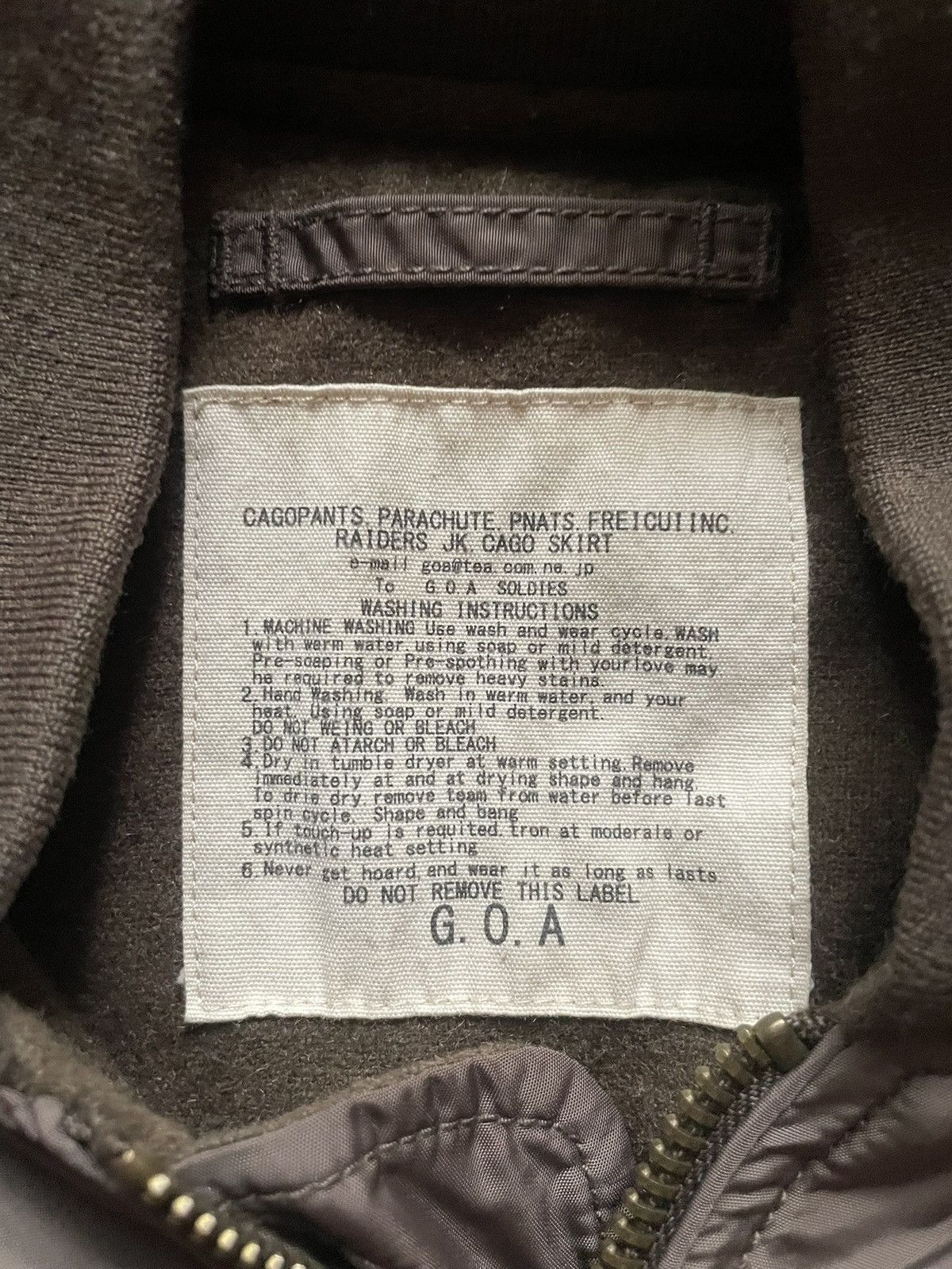 Le Grande Bleu (L.G.B.) GOA Bomber Jacket Size S / US 4 / IT 40 - 4 Thumbnail
