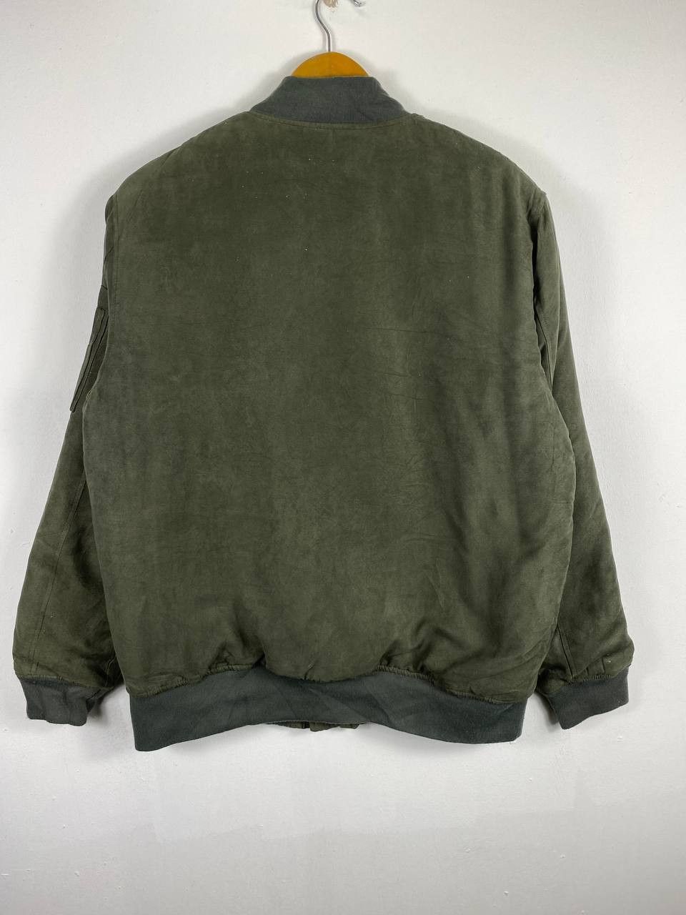 Japanese Brand sense of place velvet bomber jacket nice design Size US M / EU 48-50 / 2 - 9 Thumbnail