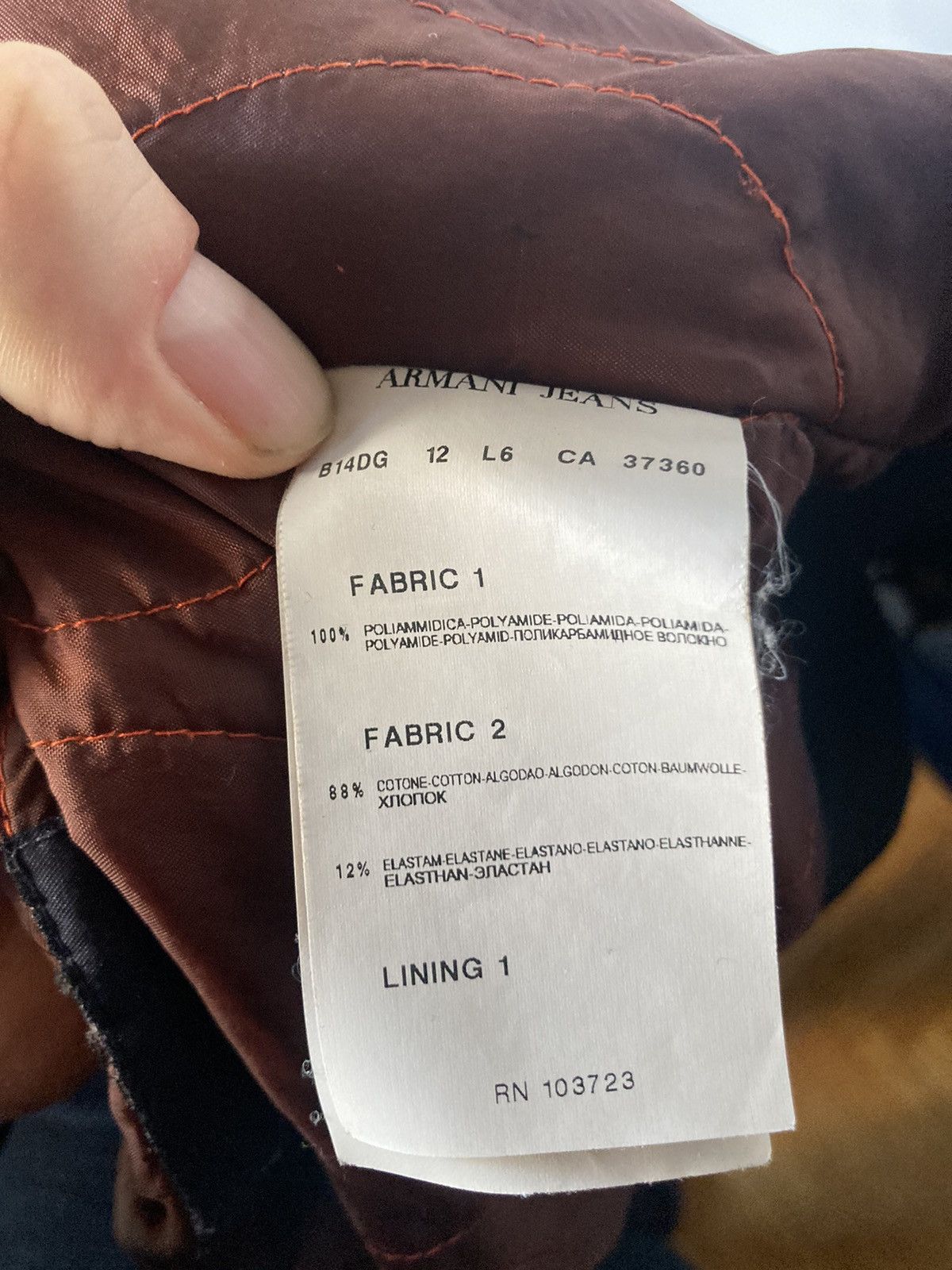 Armani Armani Jeans Bomber Size US M / EU 48-50 / 2 - 6 Thumbnail