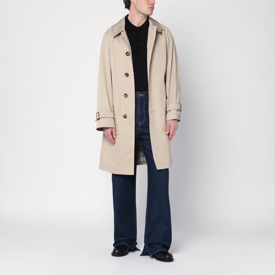Burberry o1d2blof0226 Belt Trench Coat in Beige Size US M / EU 48-50 / 2 - 2 Thumbnail