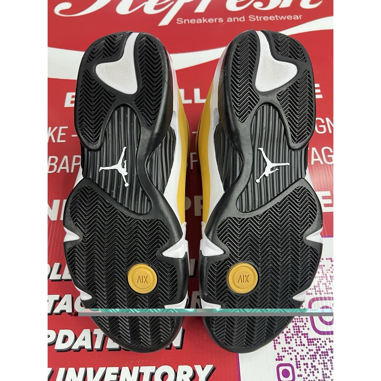 Nike Air Jordan 14 Retro Light Ginger Mens 9 487471-701 Sneakers Shoes OG 2022 Air Jordan 14 Retro Light Ginger (2022) Size 12.5 487471-701 main image 4