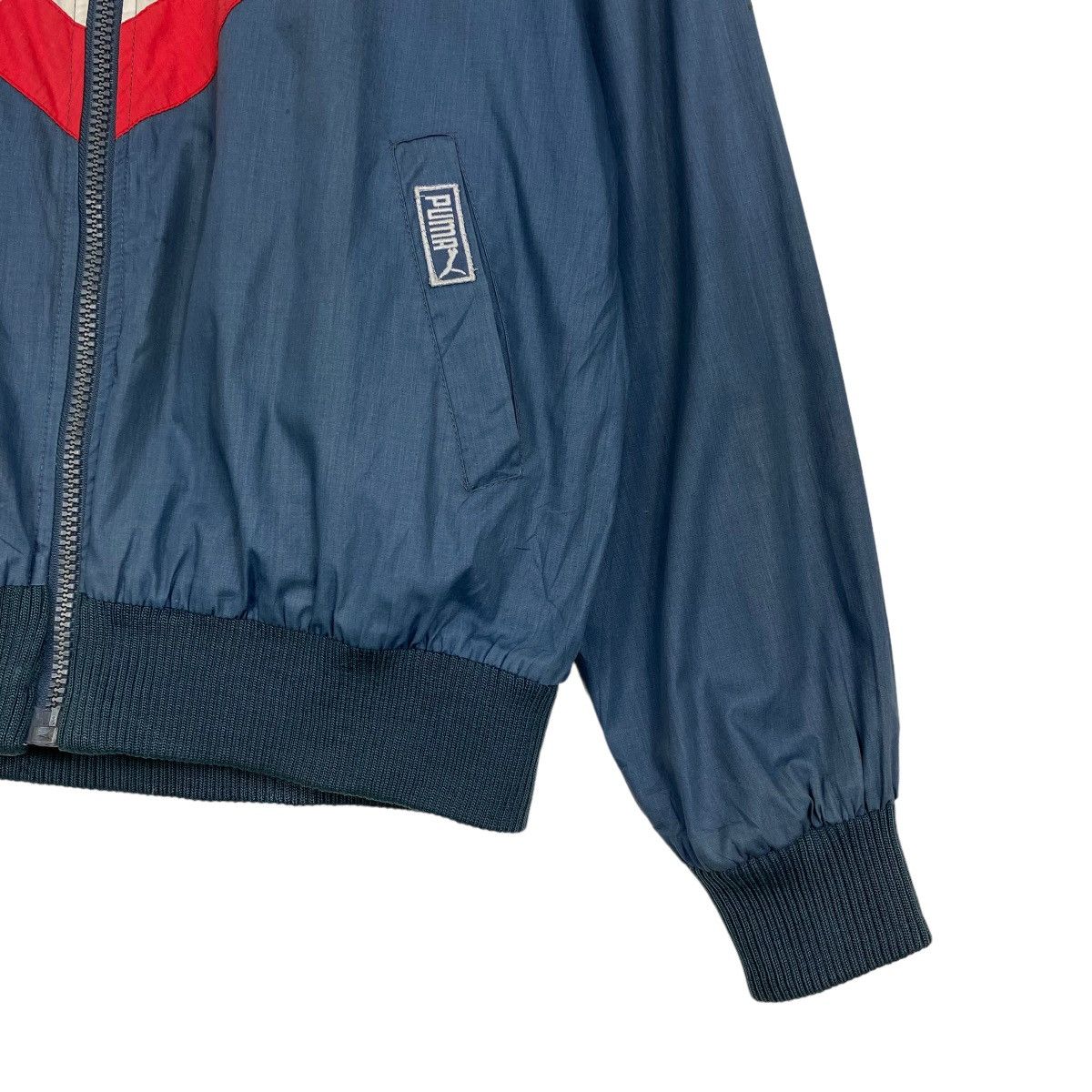 Japanese Brand × Puma × Sports Specialties 80s Puma Small Logo Fullzip Jacket Size US M / EU 48-50 / 2 - 6 Thumbnail