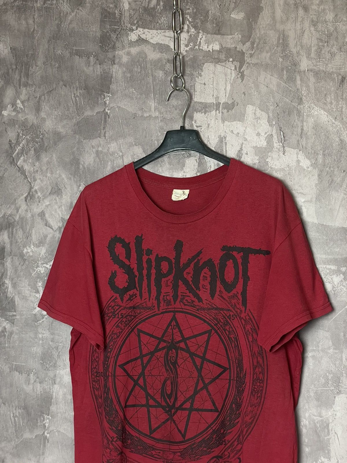 Band Tees × Slipknot × Vintage Vintage Slipknot Band Tees 2016 Tour T-Shirt Size US M / EU 48-50 / 2 - 2 Thumbnail