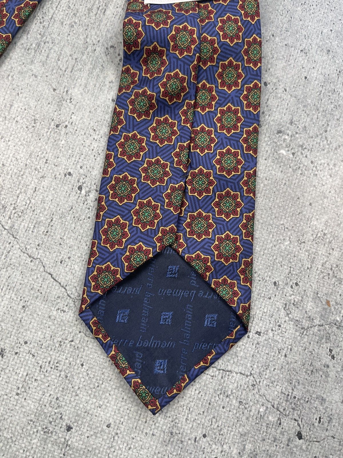 Pierre Balmain Pierre Balmain Paris Silk Tie Size ONE SIZE - 4 Thumbnail