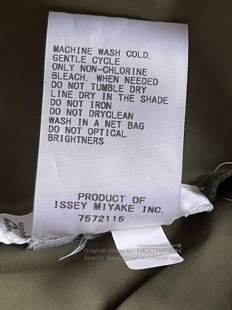 Issey Miyake Issey Miyake Green Coat Size XXL / US 16-18 / IT 52-54 - 4 Thumbnail
