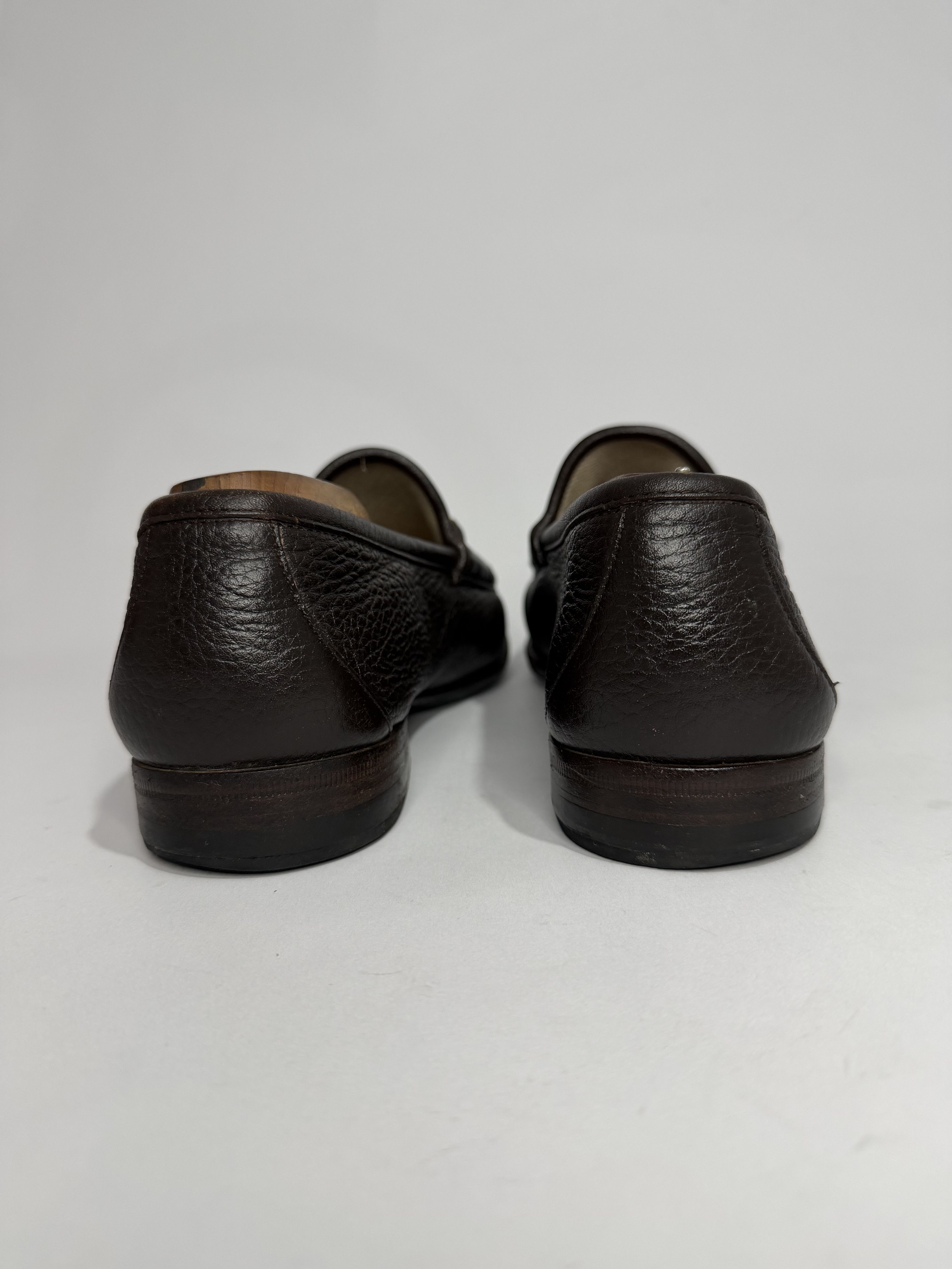Gucci Gucci Brown Leather 1953 Horsebit Loafers Size US 9 / EU 42 - 4 Thumbnail