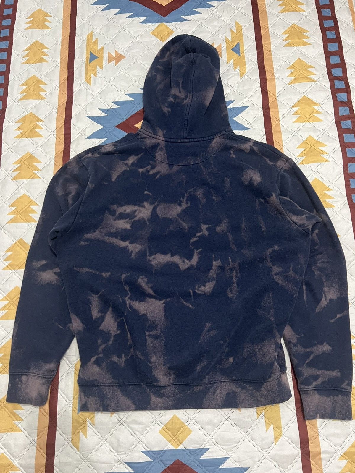 Nike Vintage Bleached Nike Zip Hoodie Size US L / EU 52-54 / 3 - 6 Thumbnail