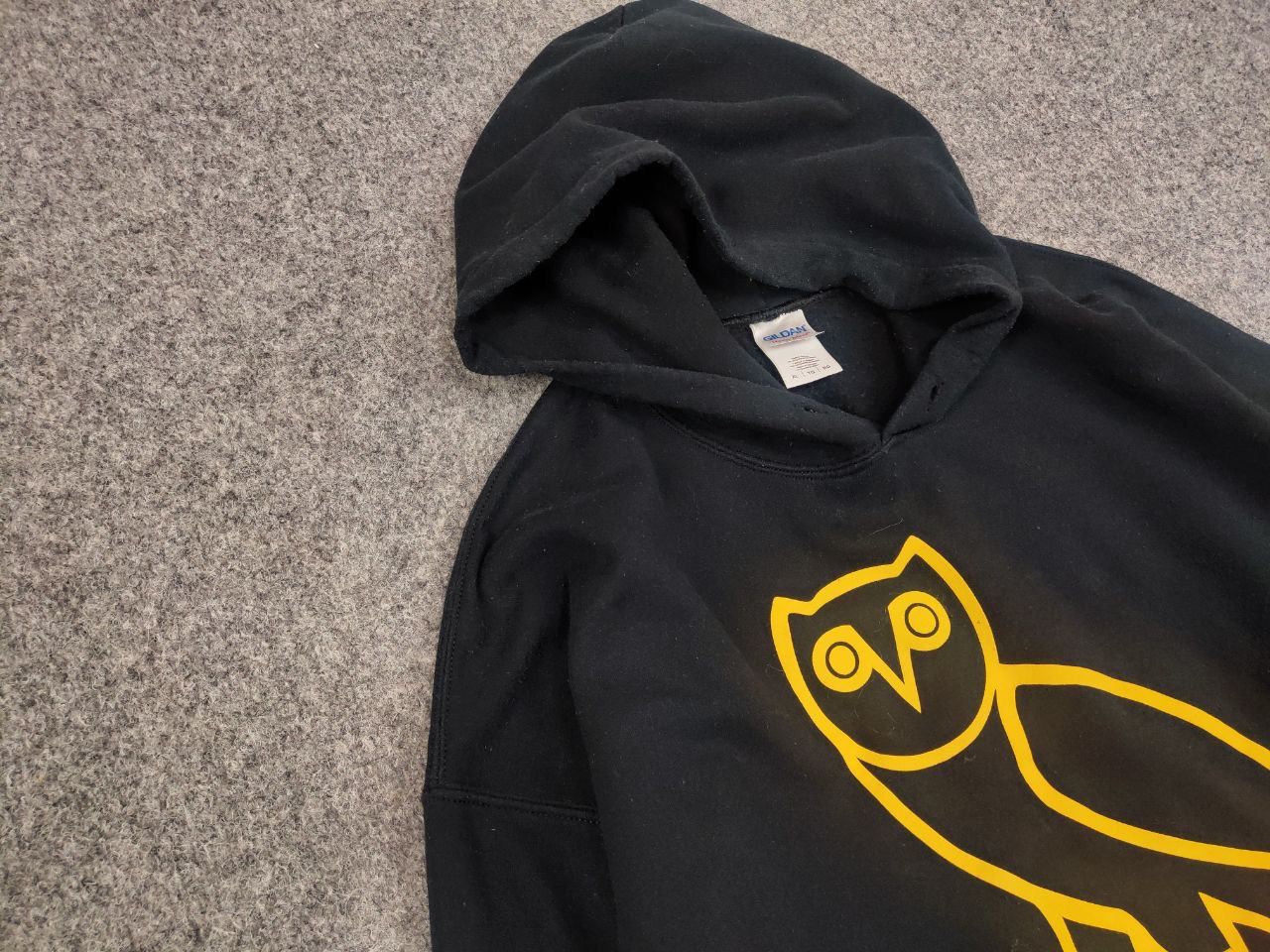Other Vintage Drake Owl Logo Blank Authentic Black Hoodie Size US XL / EU 56 / 4 - 7 Thumbnail
