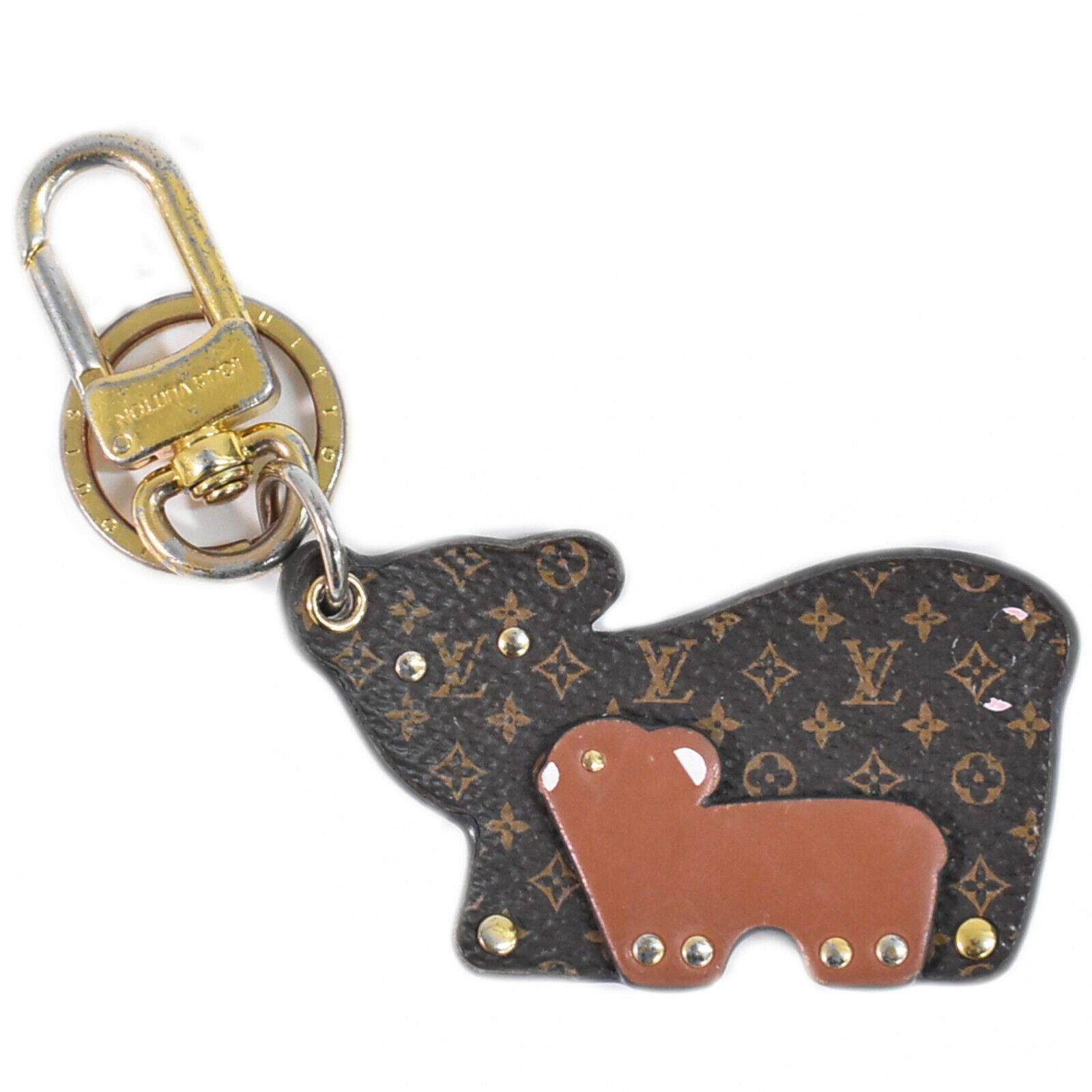 Louis Vuitton Porte Clés Brown Metal Wallet (Pre-Owned) Size ONE SIZE - 1 Thumbnail
