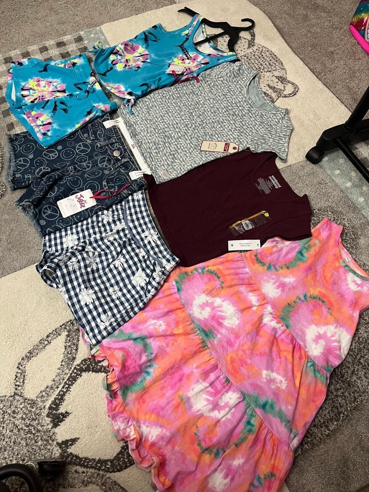 Other Girls Size 10-12 Bundle Justice Set Summer Outfit Lot Mixed Size ONE SIZE - 2 Thumbnail