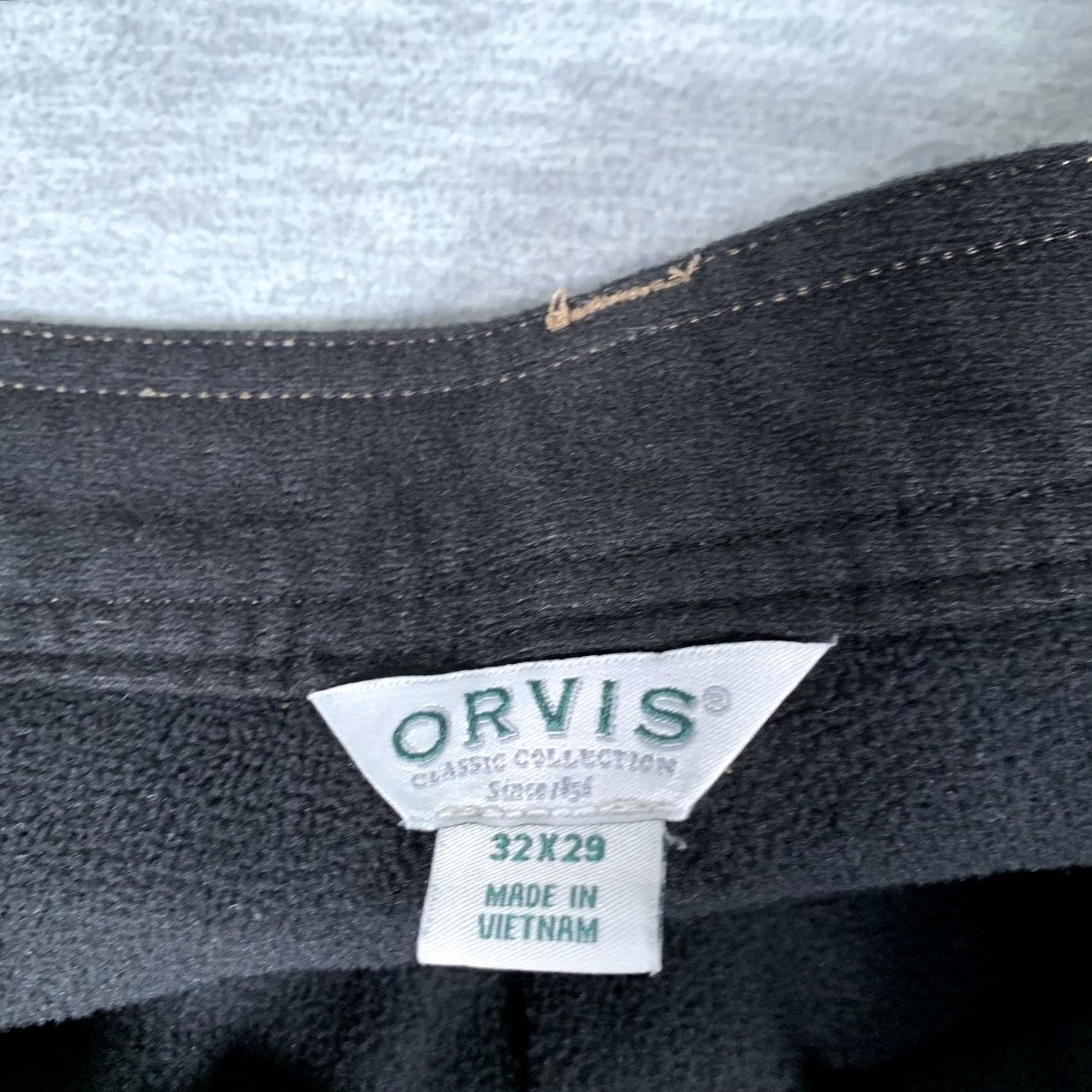 Orvis Orvis Pants Mens 32x29 Beige Classic Fit Fleece Lined Stretch Khakis Winter Pants Size US 32 / EU 48 - 6 Thumbnail