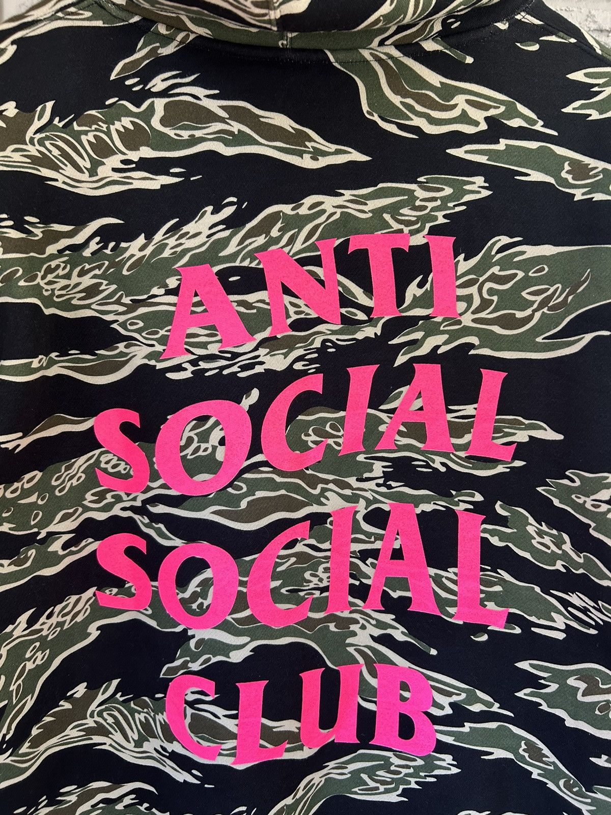 Anti Social Social Club Anti Social Social Club Tiger Camo Hoodie Rare Size US M / EU 48-50 / 2 - 6 Thumbnail