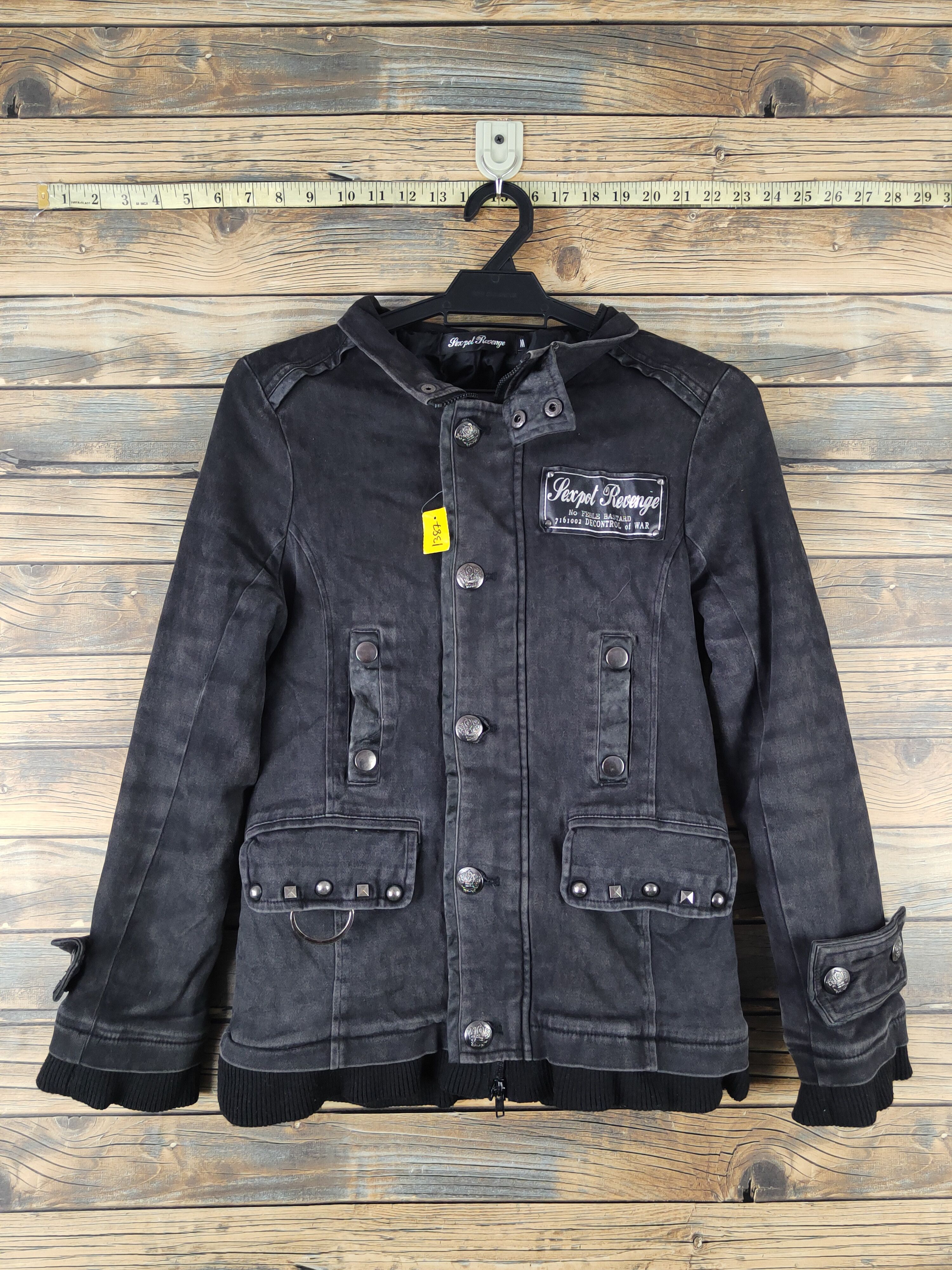 Japanese Brand × Seditionaries × Vintage DL Sexpot Revenge seditionaries punk Black Jackets #1387 Size M / US 6-8 / IT 42-44 - 1 Thumbnail