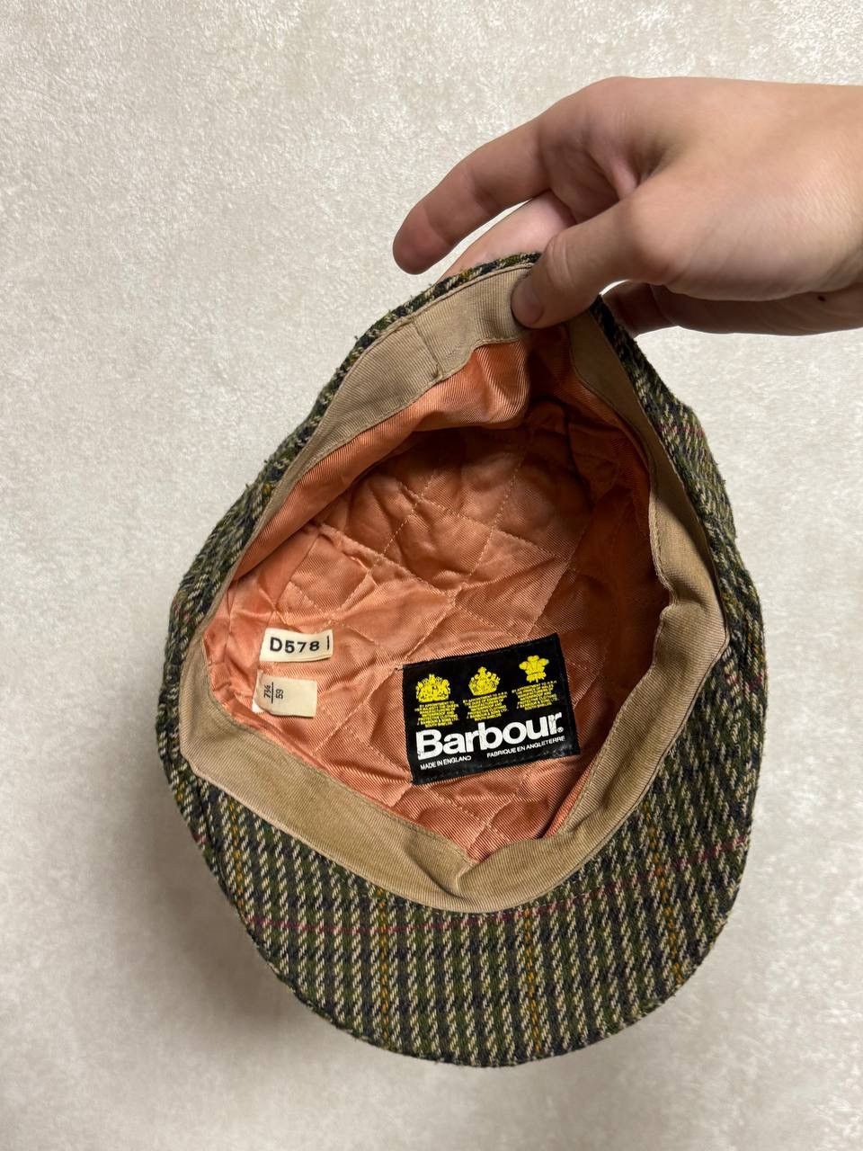 Barbour Vintage Barbour Flat cap hat Size ONE SIZE - 7 Thumbnail