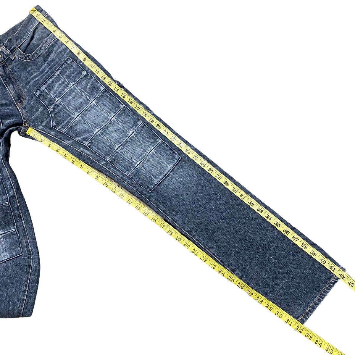 Hysteric Glamour OZONE ROCKS Denim Double Knee Carpenter Pants Size US 31 - 15 Thumbnail