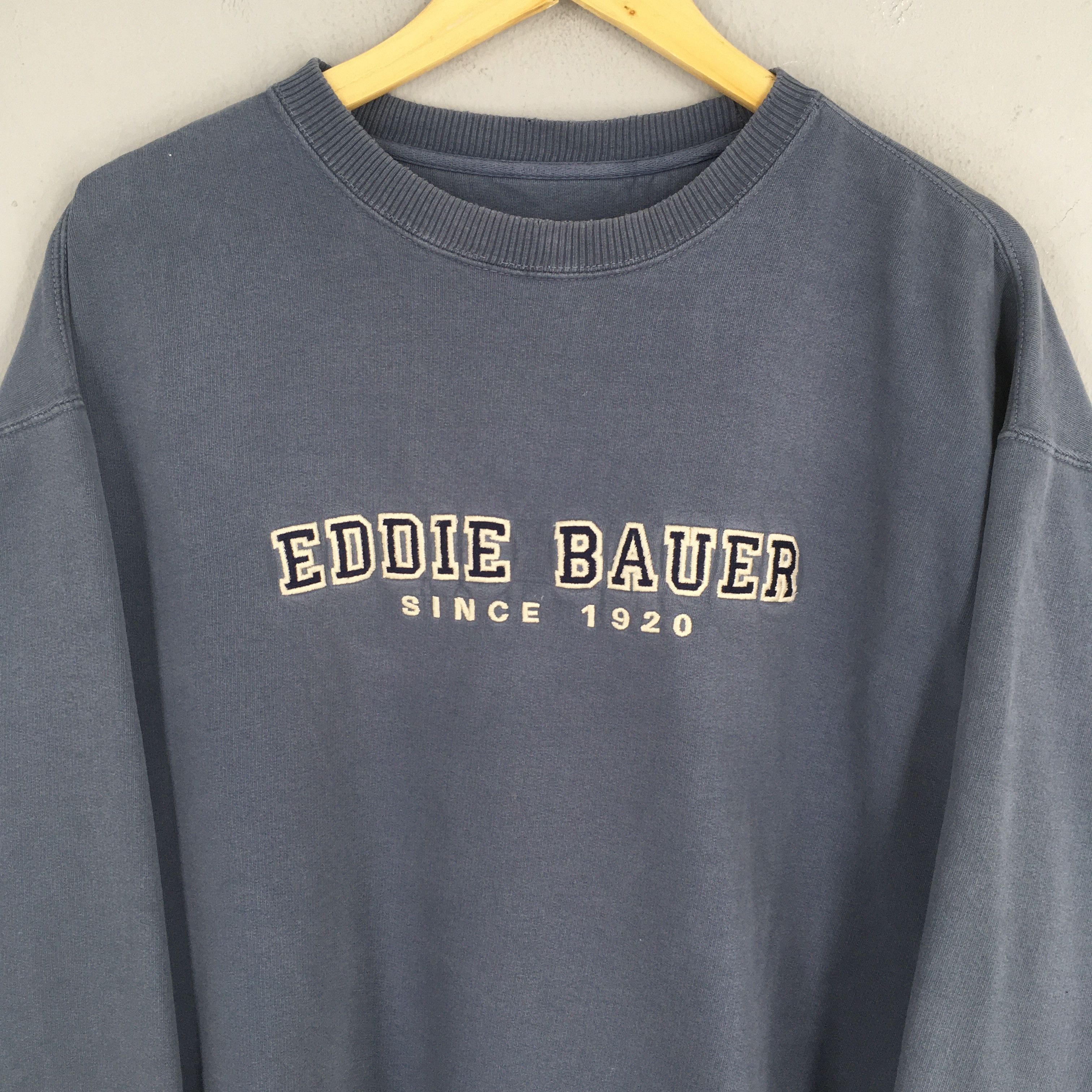 Eddie Bauer Vintage 90s Eddie Bauer Outdoor Sweatshirt Large Size US L / EU 52-54 / 3 - 2 Thumbnail