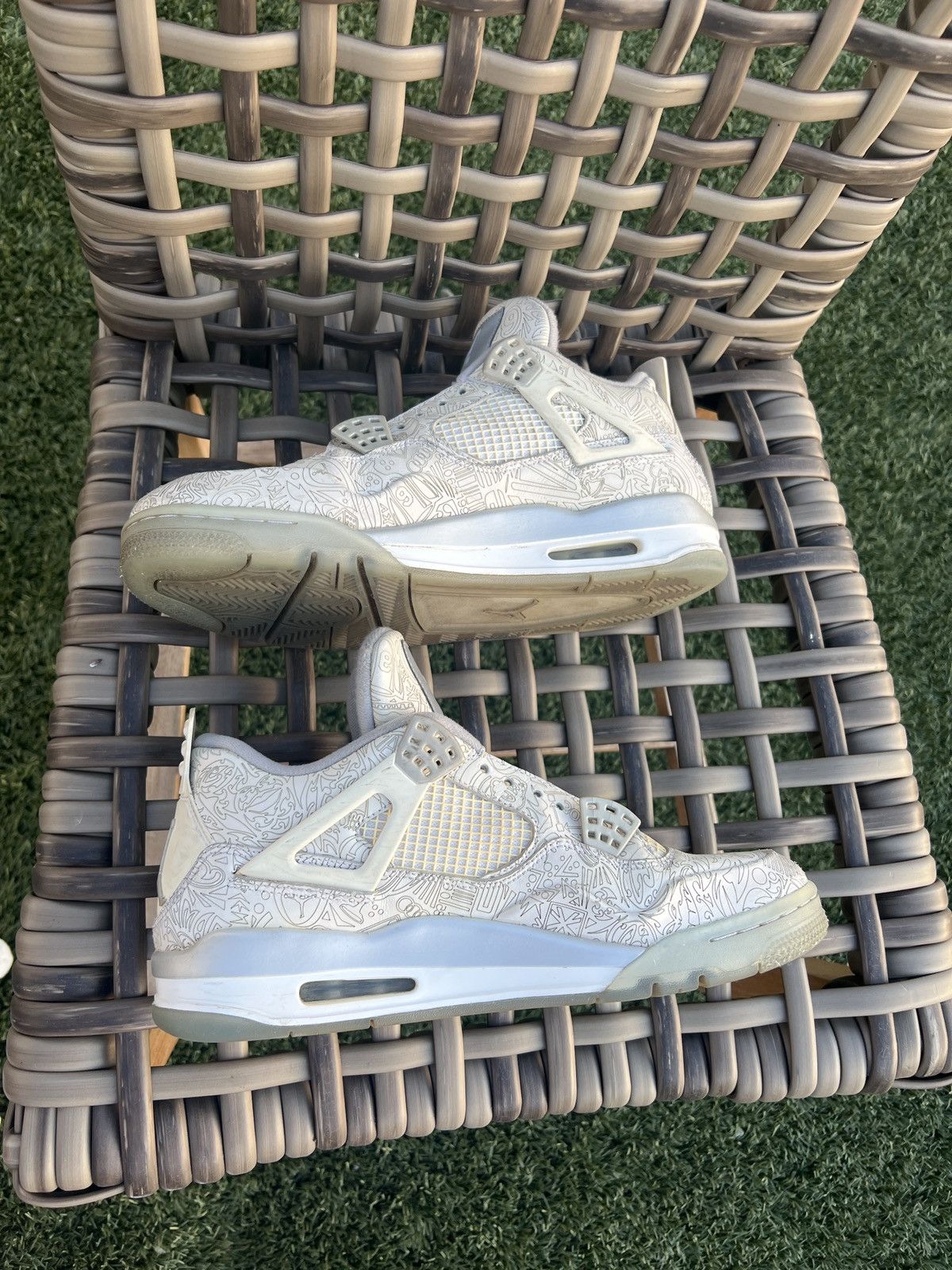 Jordan Brand Jordan 4 Laser Retro 30th Anniversary Size US 11 / EU 44 - 6 Thumbnail