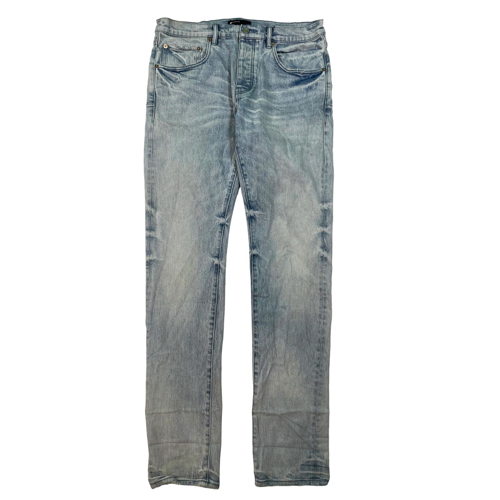 Purple Brand Purple Brand Light Wash Jeans Size US 36 / EU 52 - 1 Thumbnail