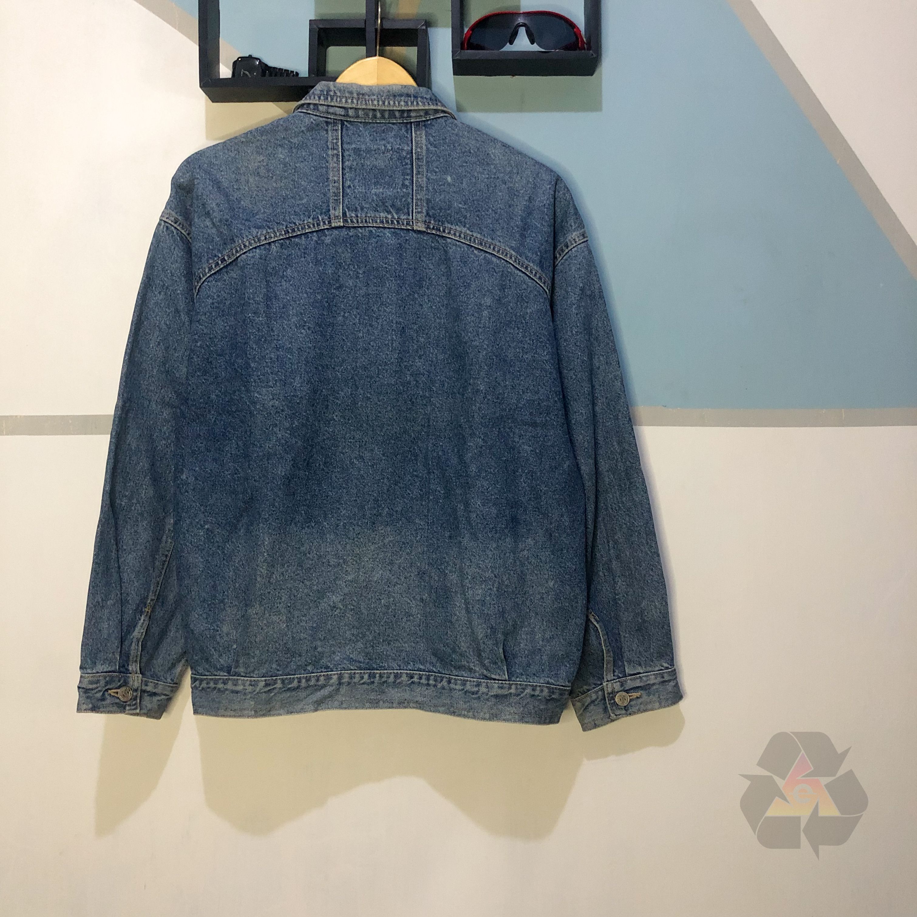 Vintage Vintage 90s SD CLUB Severely Selected Goods Denim Jacket Size US L / EU 52-54 / 3 - 12 Thumbnail