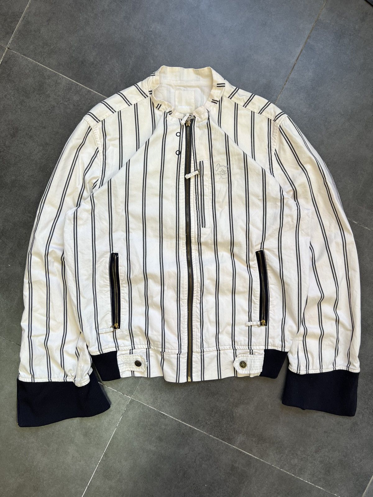 Diesel Vintage Avant Garde Diesel moto Jacket Japanese style Y2K Size US XL / EU 56 / 4 - 4 Thumbnail