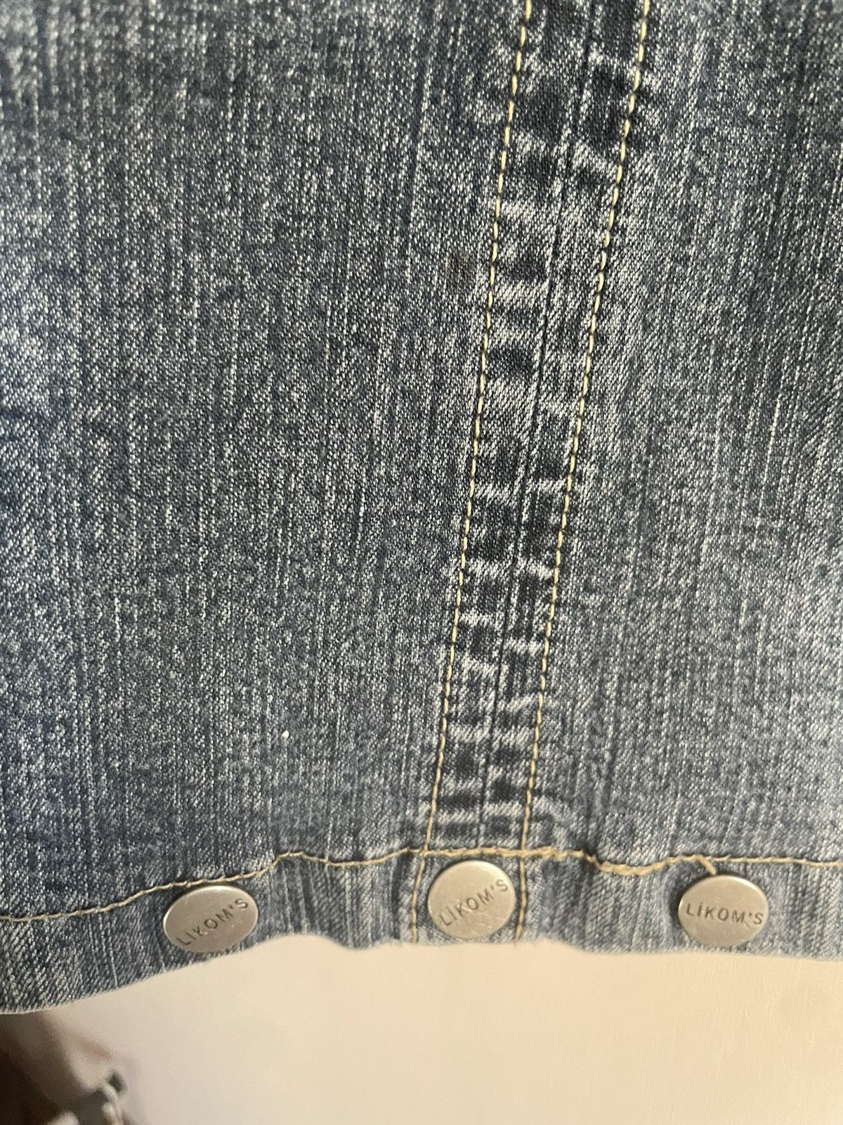 Other × Vintage Mini jeans vintage skirt Size 25" / US 0 / IT 36 - 6 Thumbnail