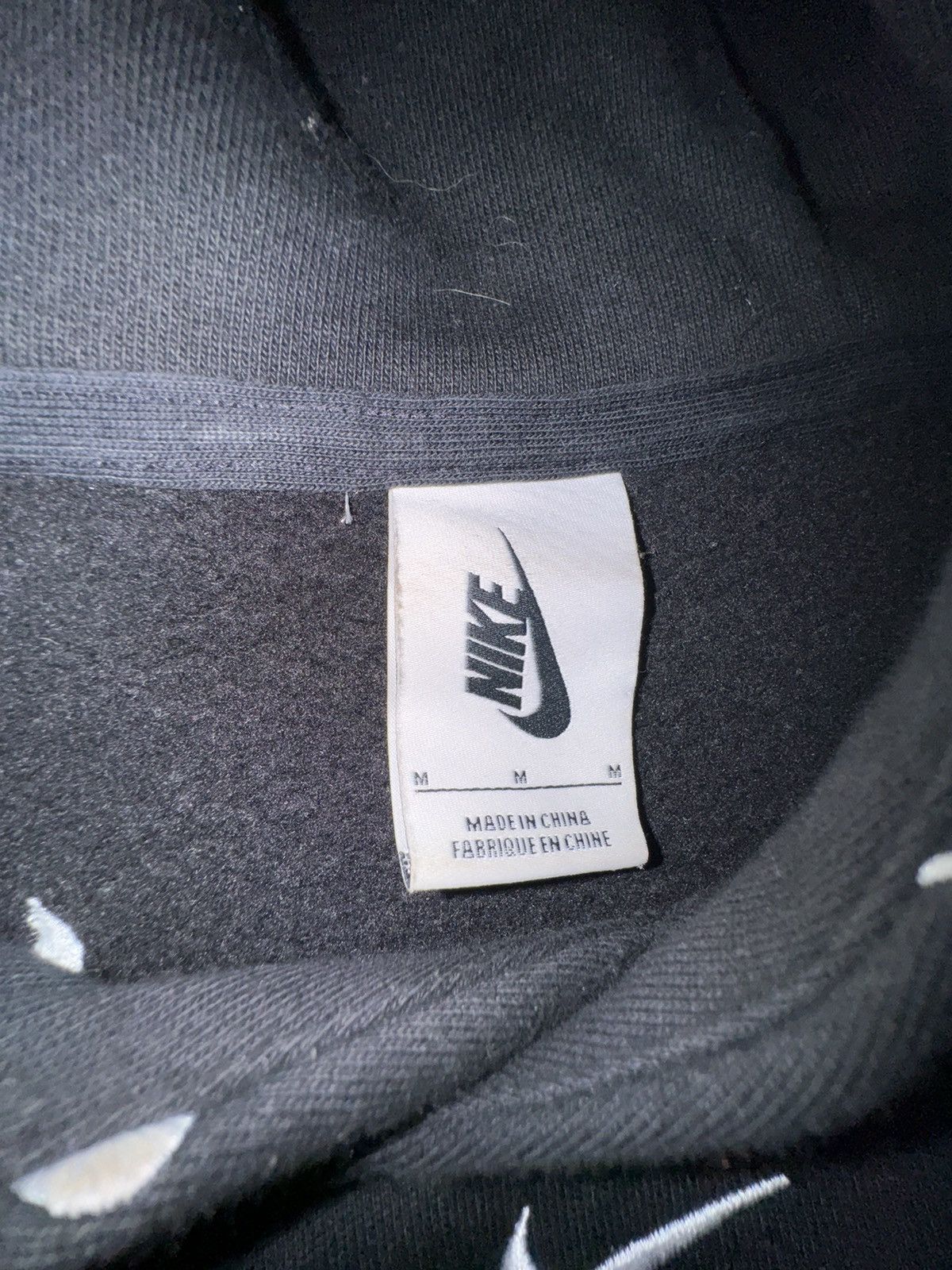 Nike Nike All Over Swoosh Logo Hoodie Size US M / EU 48-50 / 2 - 4 Thumbnail