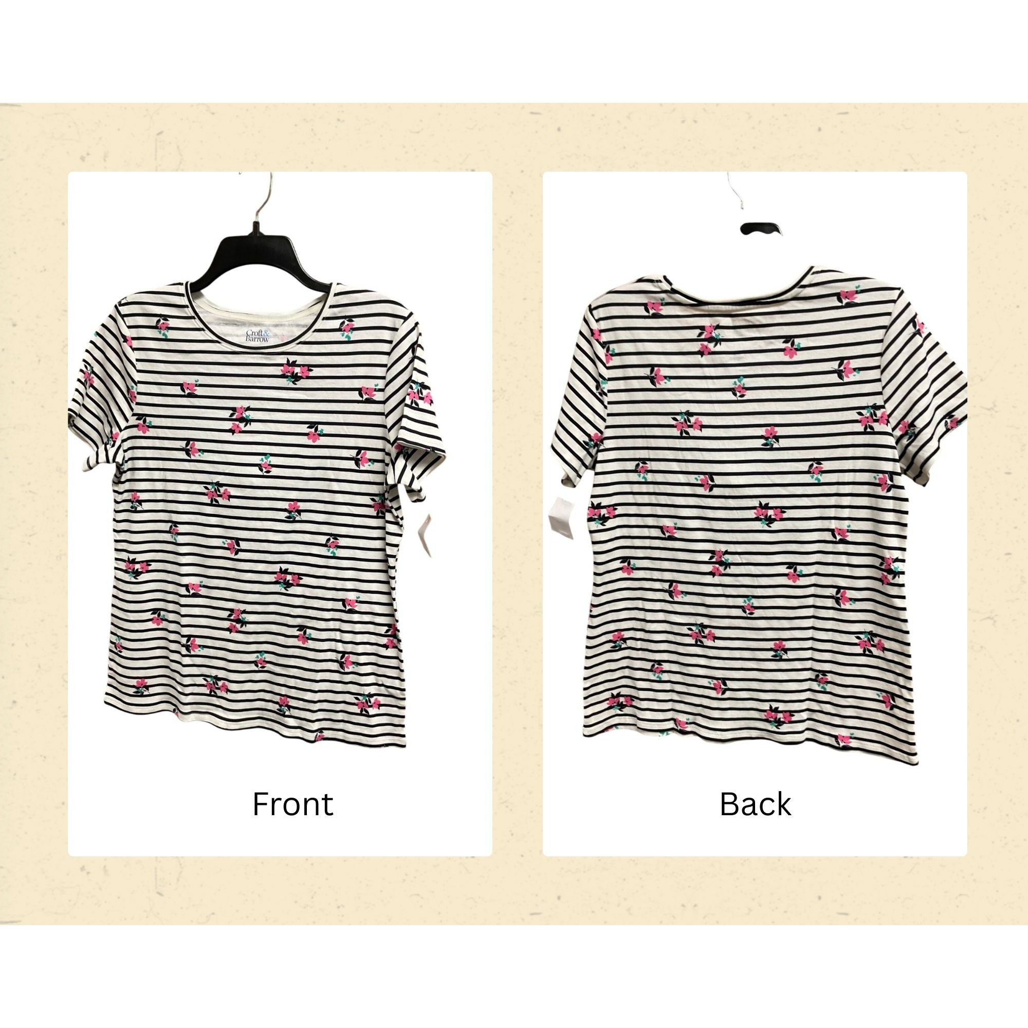 Croft & Barrow Women's Croft & Barrow Essential Crewneck Tee, Size: Medium, Size M / US 6-8 / IT 42-44 - 3 Thumbnail