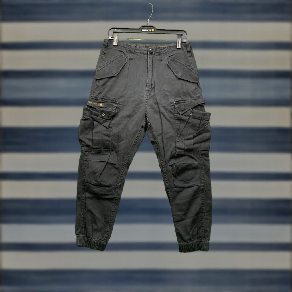 Wtaps WTAPS Cargo Pants Mens 32 Black Size 2 Tapered Joggers Grunge 2200568955073 Size US 32 / EU 48 - 1 Thumbnail