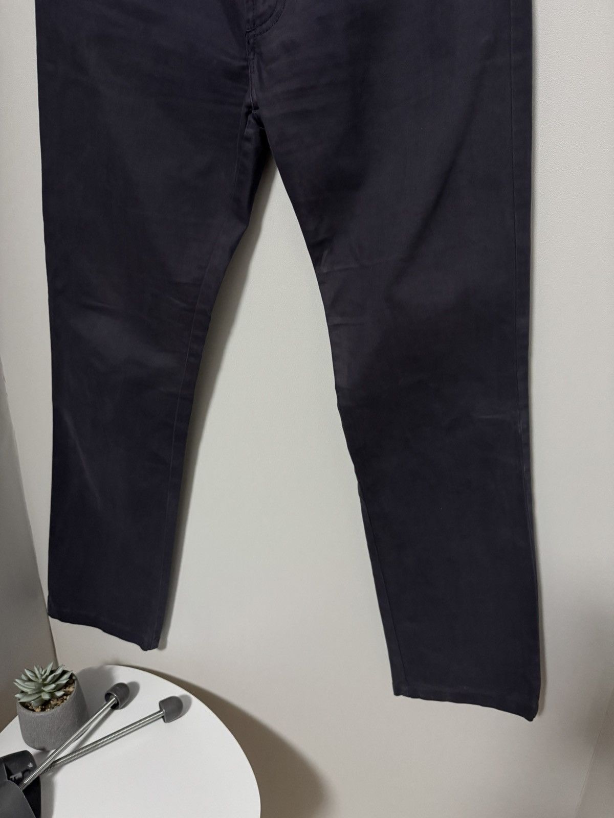 Versace Versace Collection Men’s Dark Blue Pants 30/30 Classic Fit Size US 30 / EU 46 - 8 Thumbnail