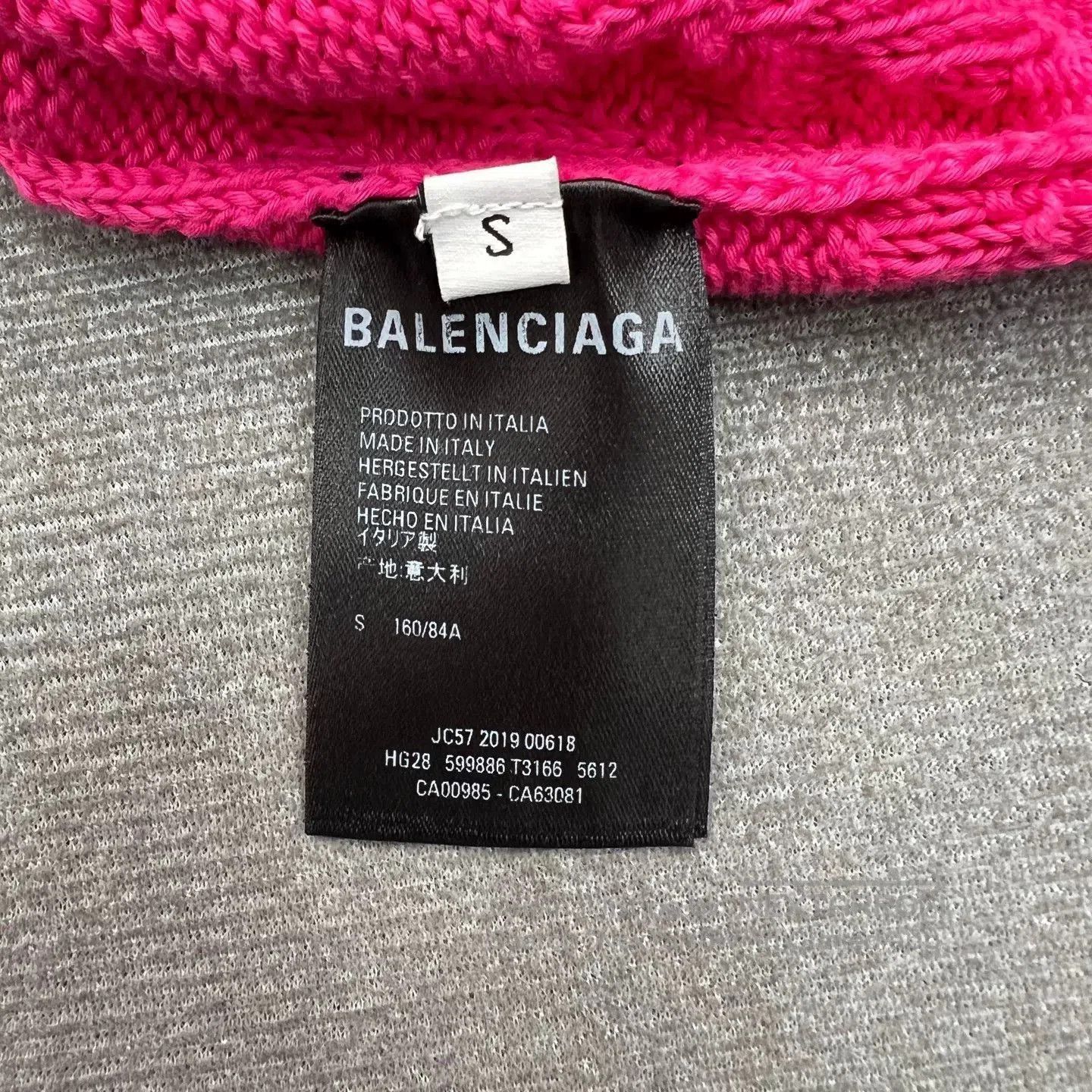 Balenciaga Balenciaga All-Over Logo Knit Sweater. Size S / US 4 / IT 40 - 6 Thumbnail