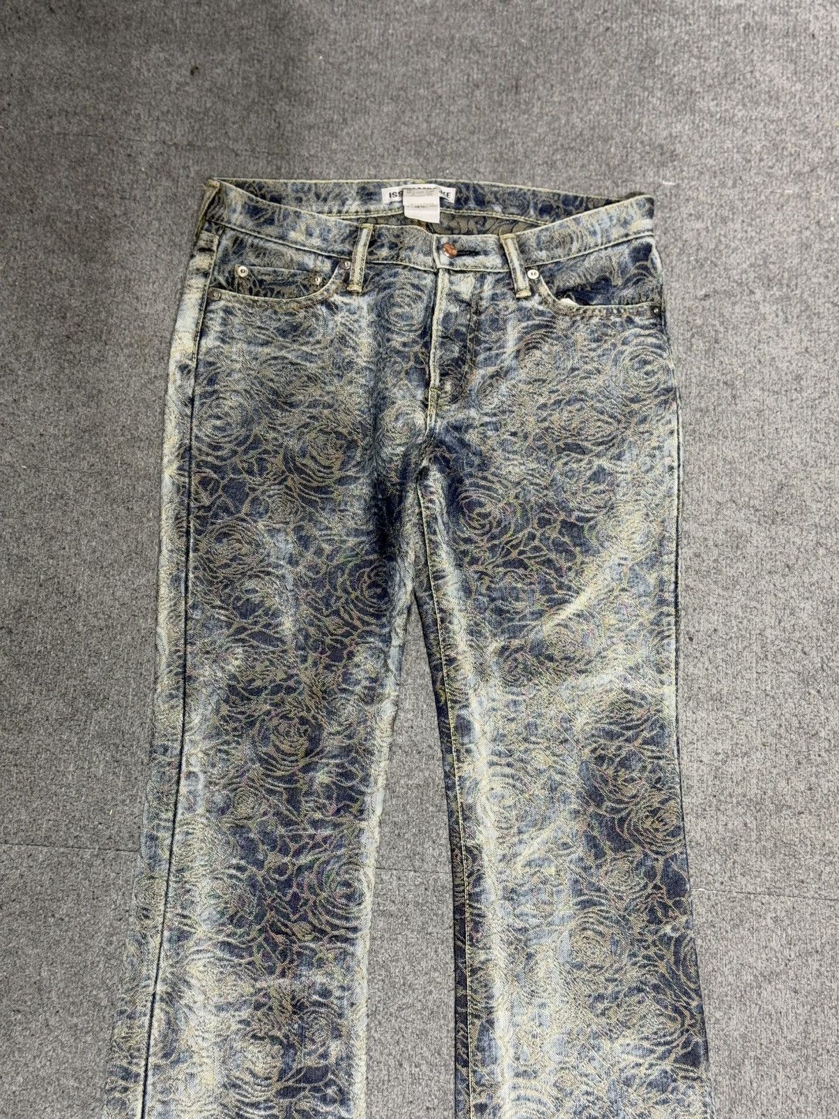 Issey Miyake Issey Miyake Rose Weave Denim Pants Size 30" / US 8 / IT 44 - 4 Thumbnail