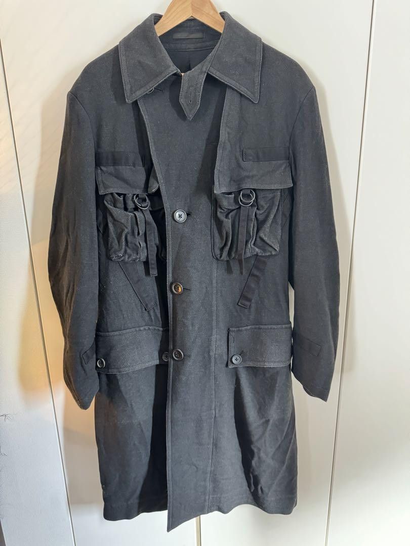 Yohji Yamamoto Y's for men Yohji Yamamoto coat Size US L / EU 52-54 / 3 - 1 Thumbnail