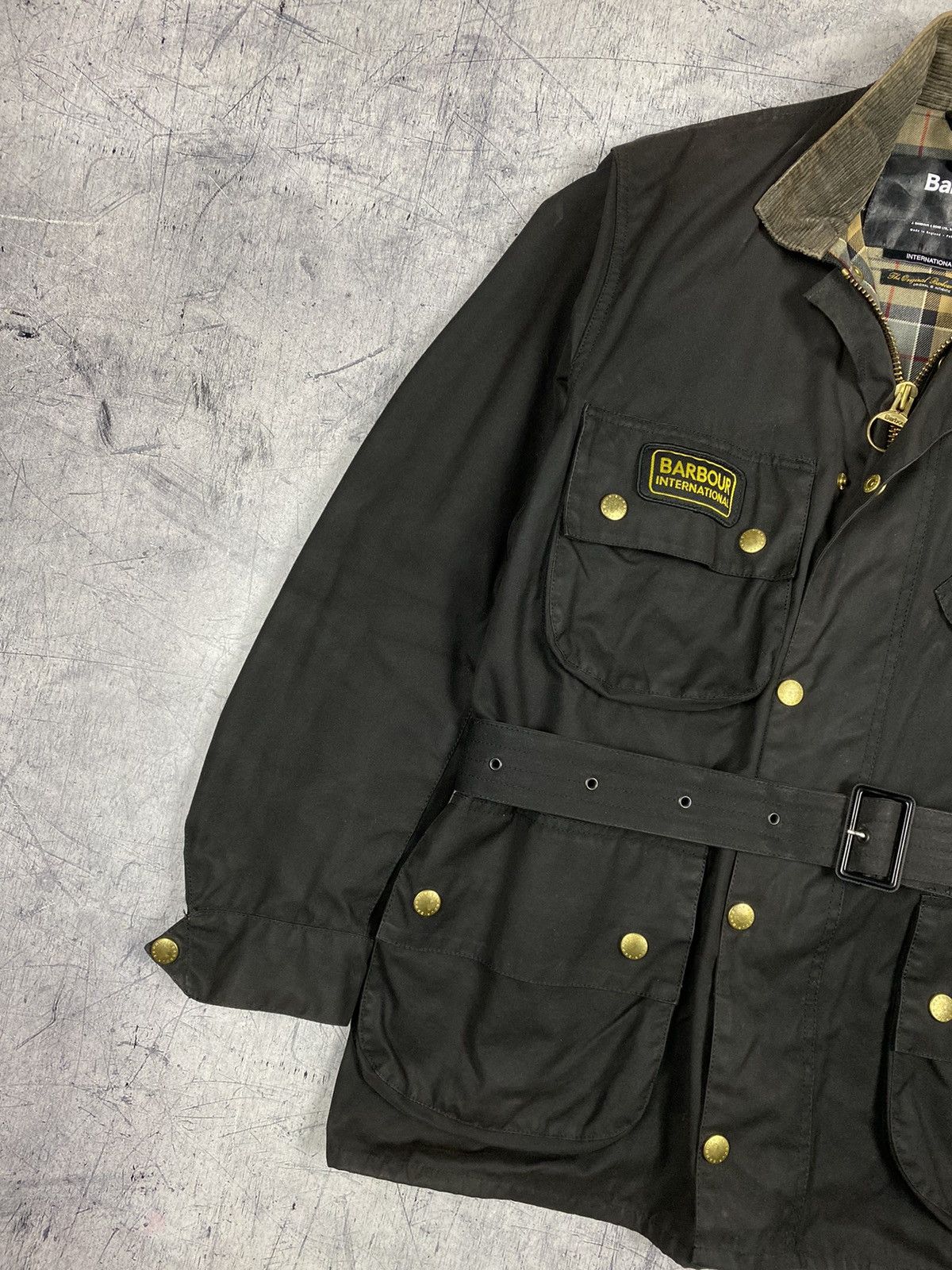 Barbour Vintage Barbour International A7 Waxed Jacket Size US L / EU 52-54 / 3 - 4 Thumbnail