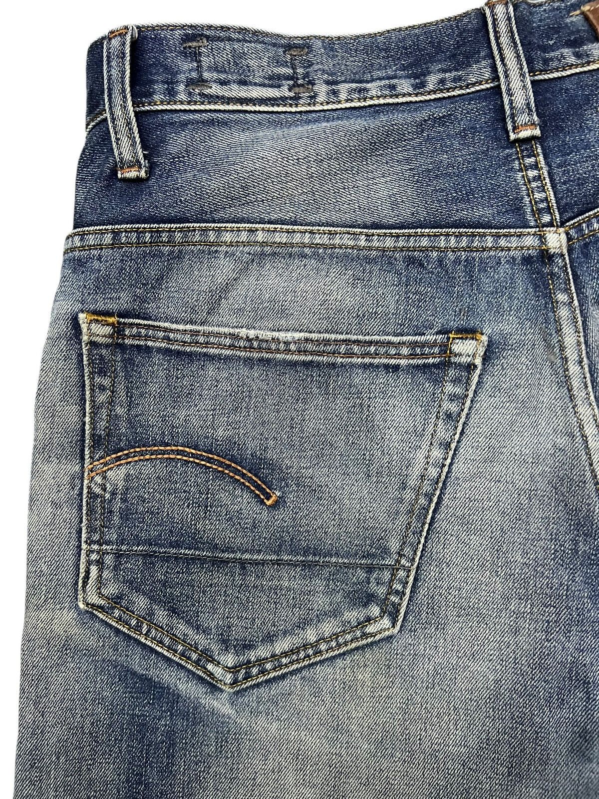 G-Star Vintage G-Star Raw 3301 - Faded Whisker Wash, Distressed Size US 32 / EU 48 - 10 Thumbnail